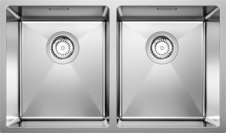 Blanco Quatrus R15 340/340-IU Double Bowl Sink