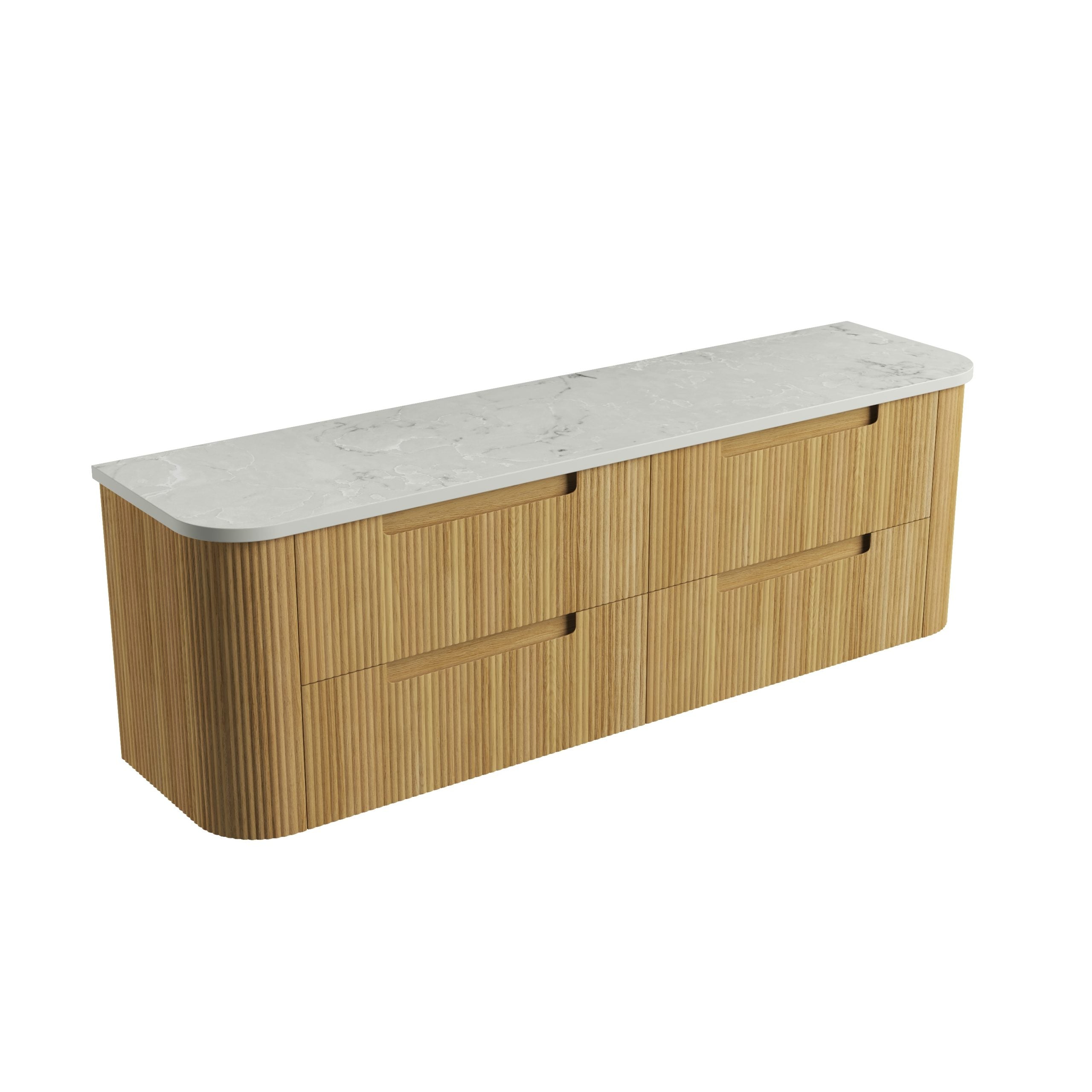 Aulic Varcelli 1800mm Tier Wall Hung Vanity Single Bowl