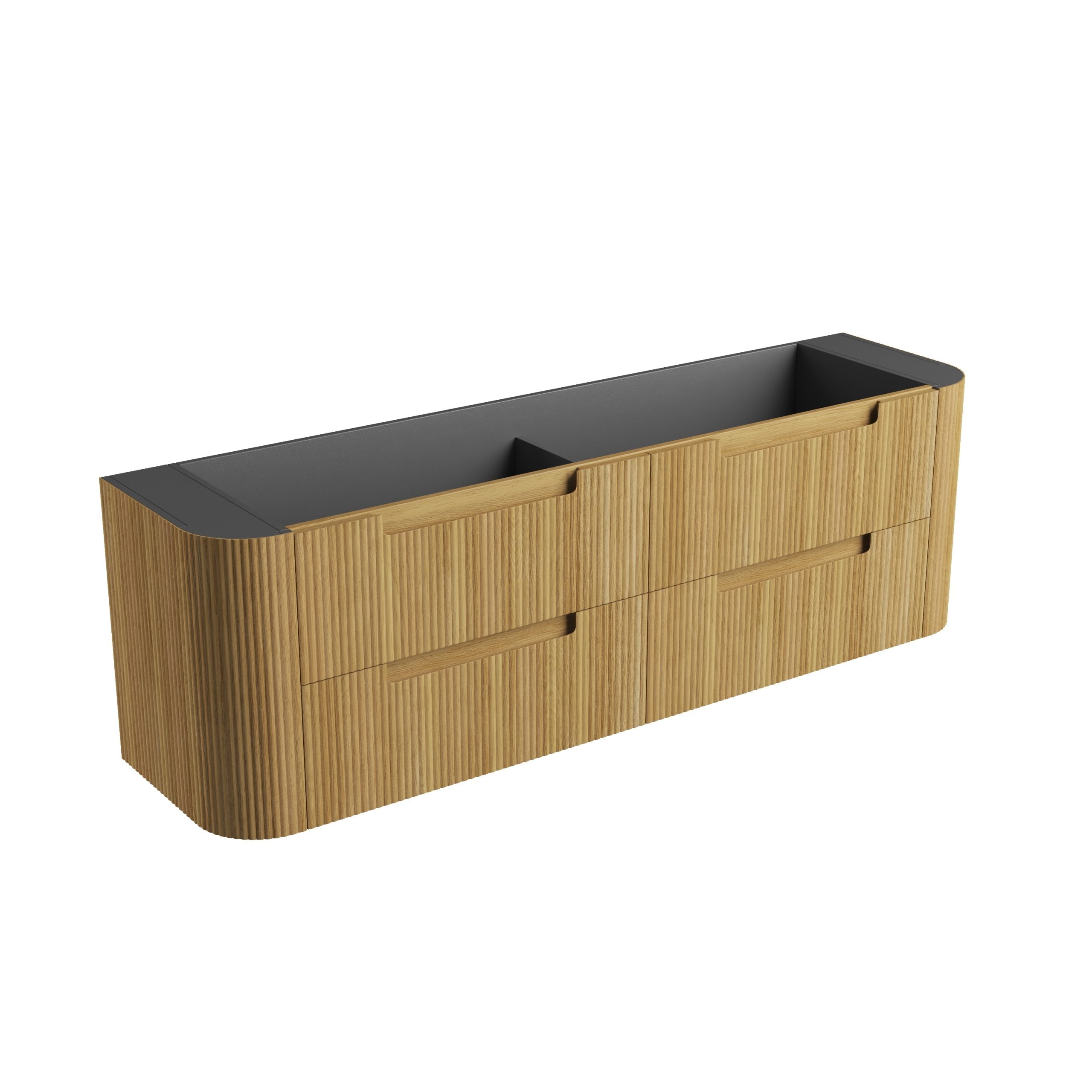 Aulic Varcelli 1800mm Tier Wall Hung Vanity Single Bowl