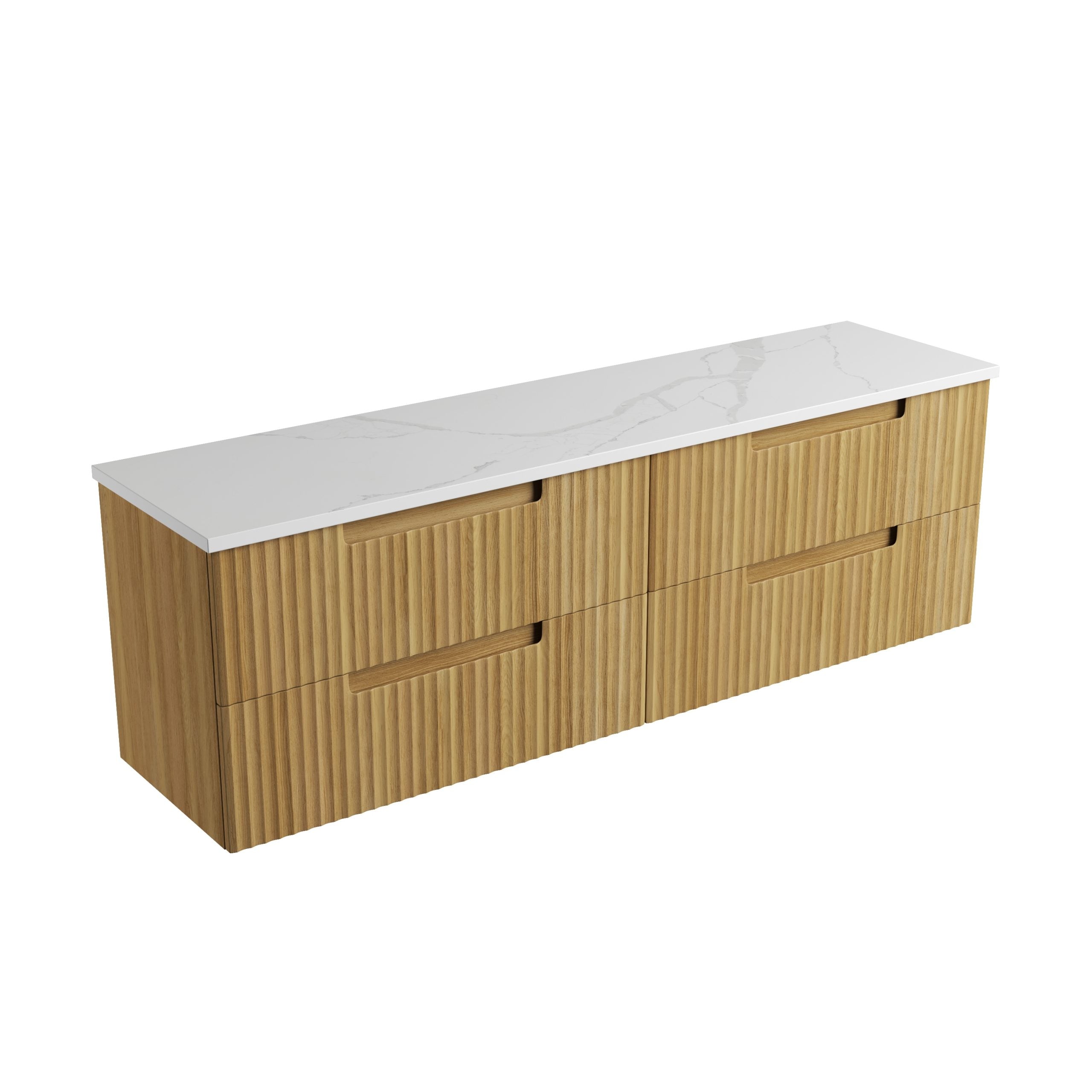 Aulic Lovina 1800mm Wall Hung Vanity Double Bowl
