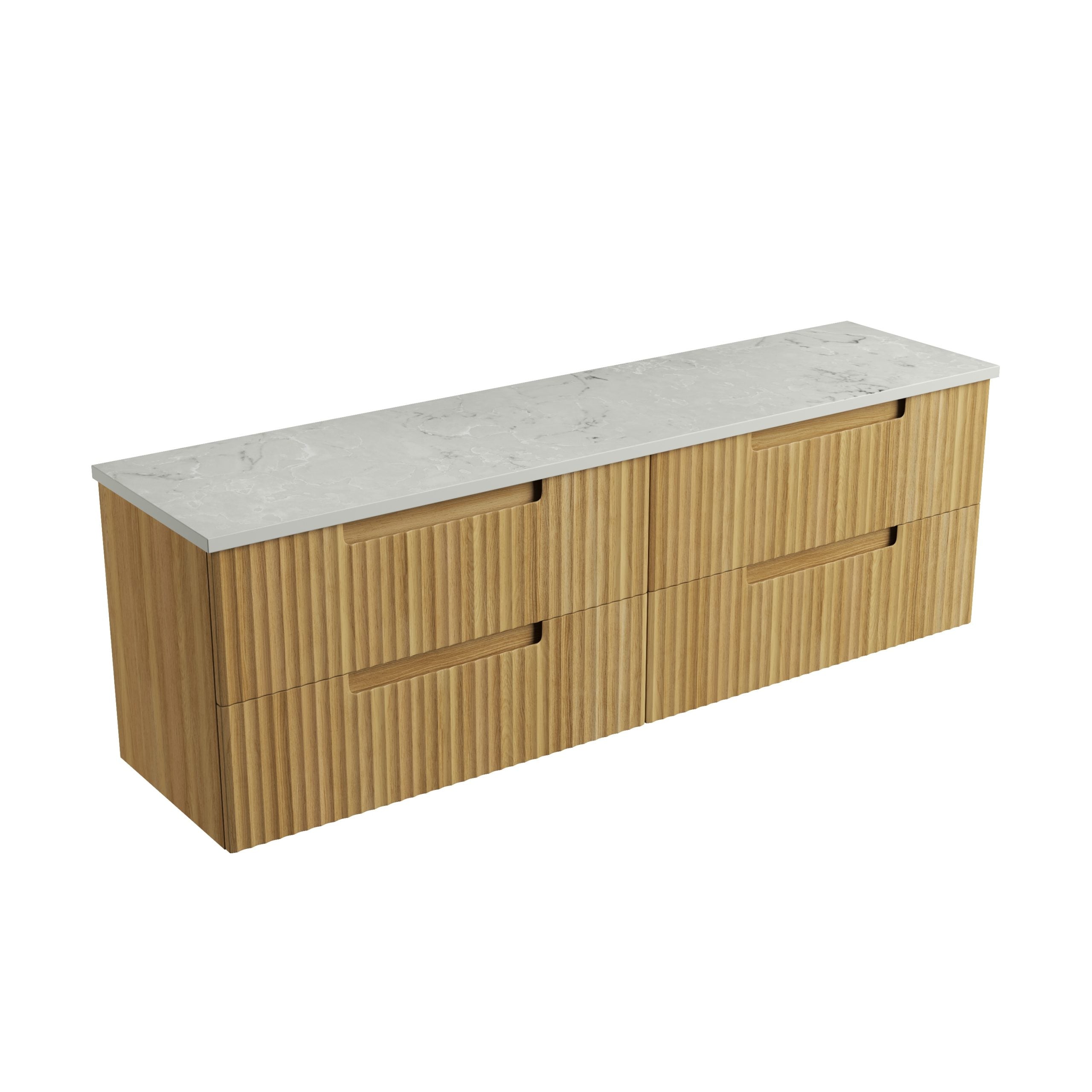 Aulic Lovina 1800mm Wall Hung Vanity Double Bowl