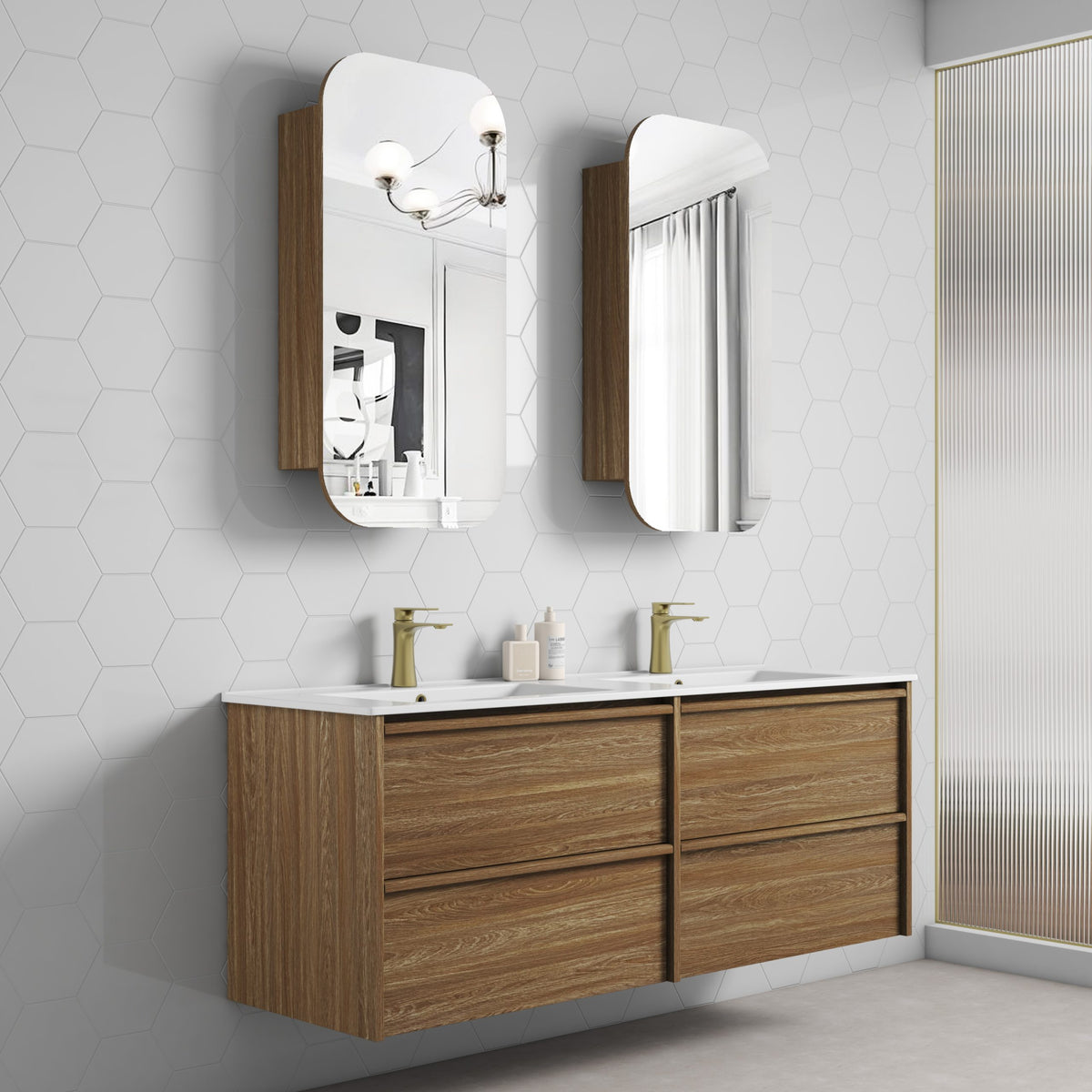 Aulic Venetta 1500mm Framed Wall Hung Vanity