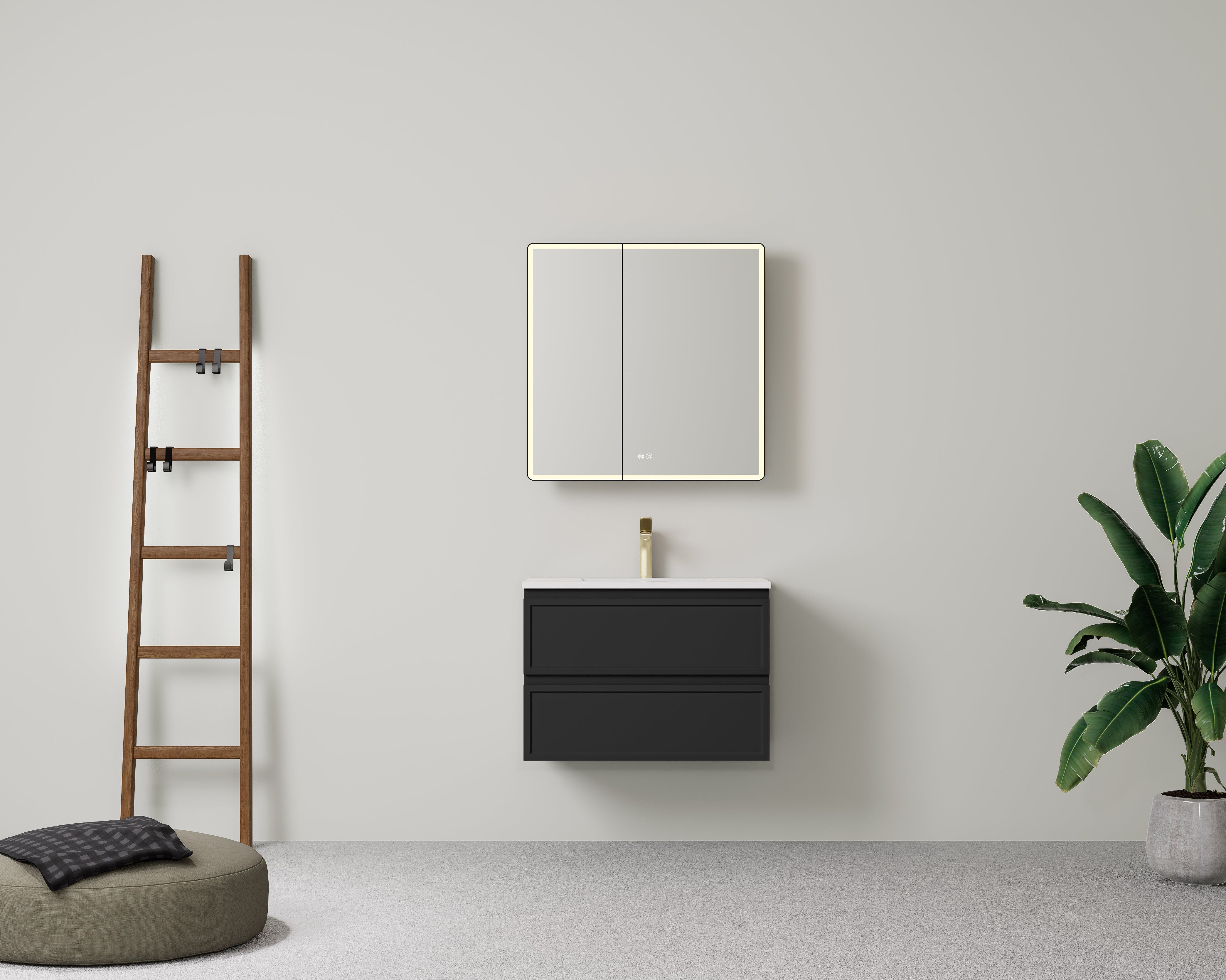 Lukka Hamilton Prime 750mm Wall Hung Vanity Cabinet