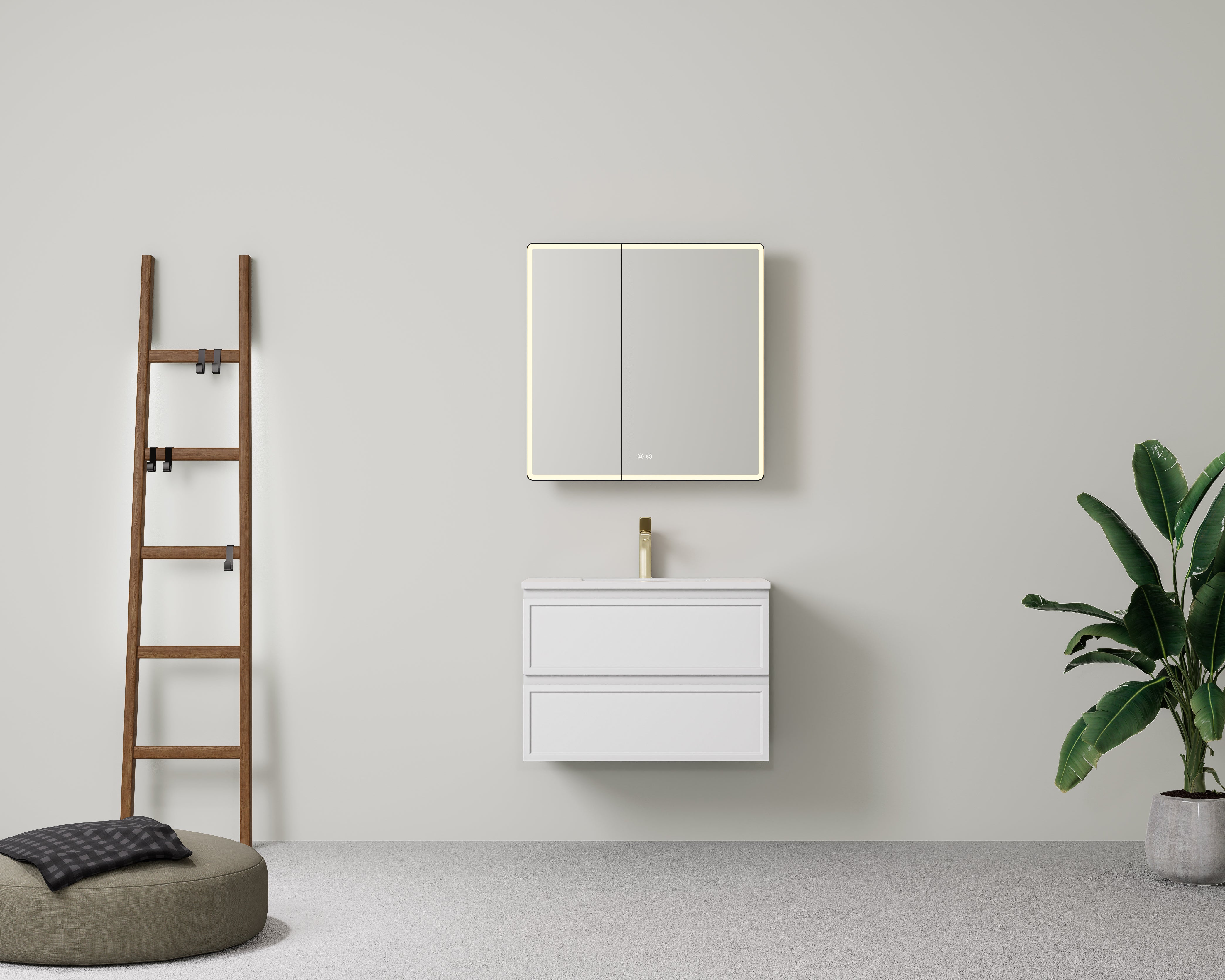 Lukka Hamilton Prime 750mm Wall Hung Vanity Cabinet