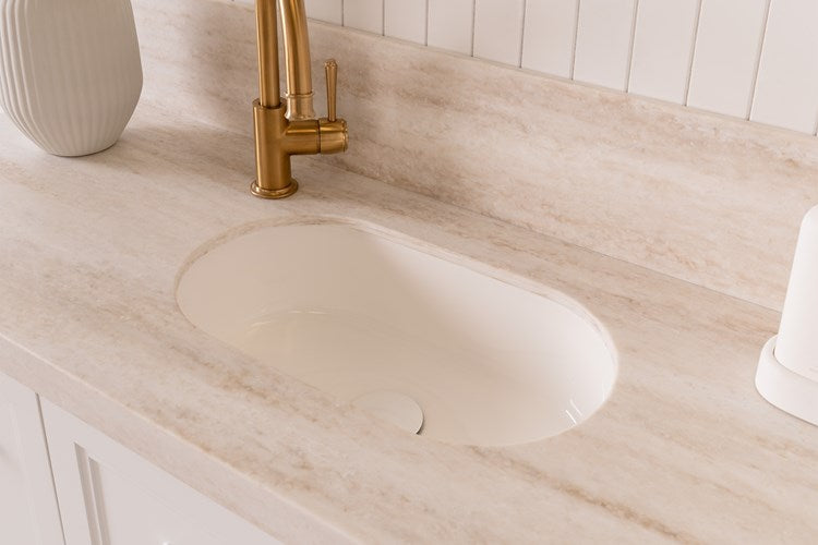 ADP Isla Under-Counter Gloss Solid Surface Basin TOPSISL4528GW