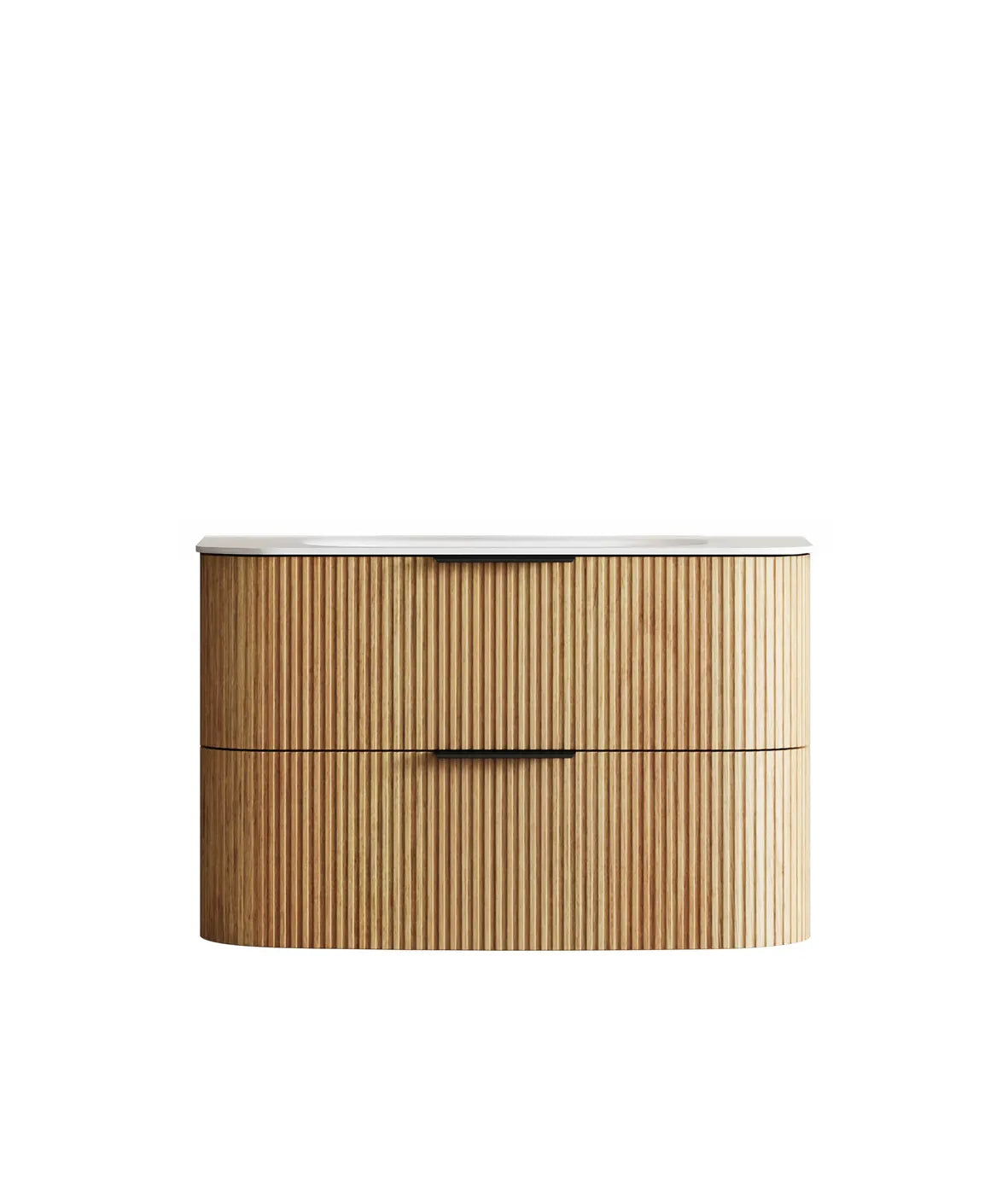 Otti Havana 900mm Wall Hung Fluted Vanity