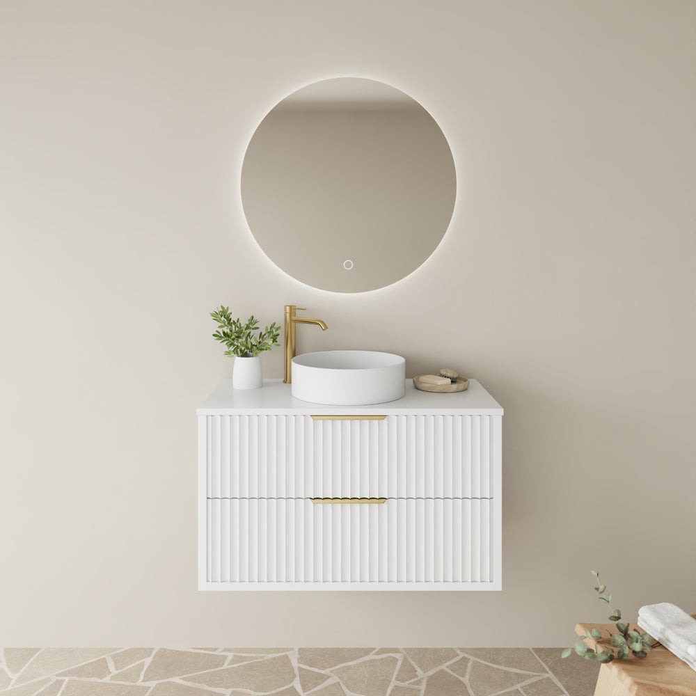 Ceto Rome 900mm Wall Hung Vanity Cabinet ROM94-W-MW