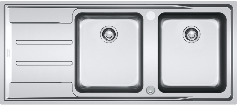 Franke Aton Double Bowl with Drainer ANX221