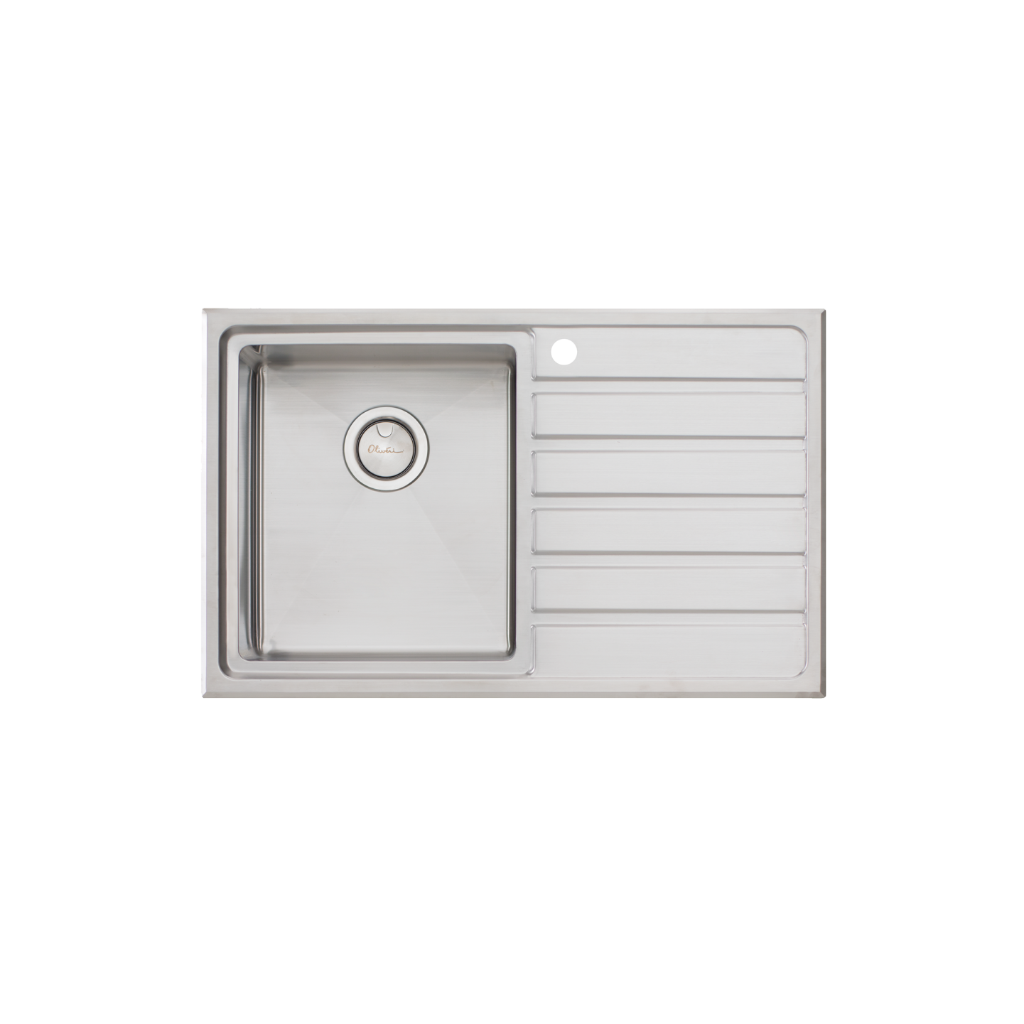 Oliveri Apollo Left Hand Bowl Sink with Drainer AP1421