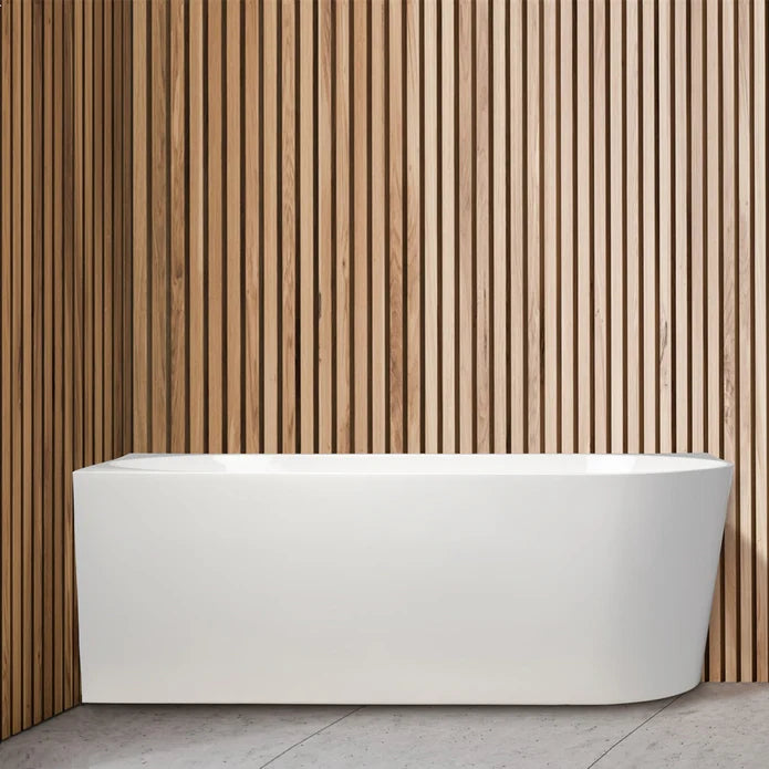 Cassa Design Auris Corner Back to Wall Bathtub