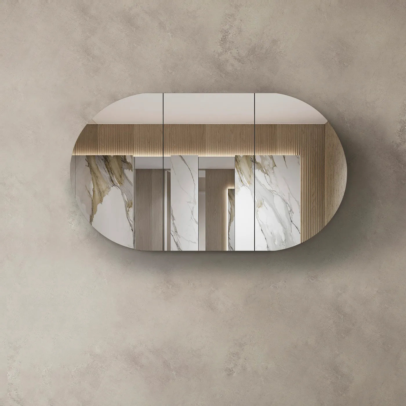 Otti Bondi Designer Shaving Cabinet - BOSV1590