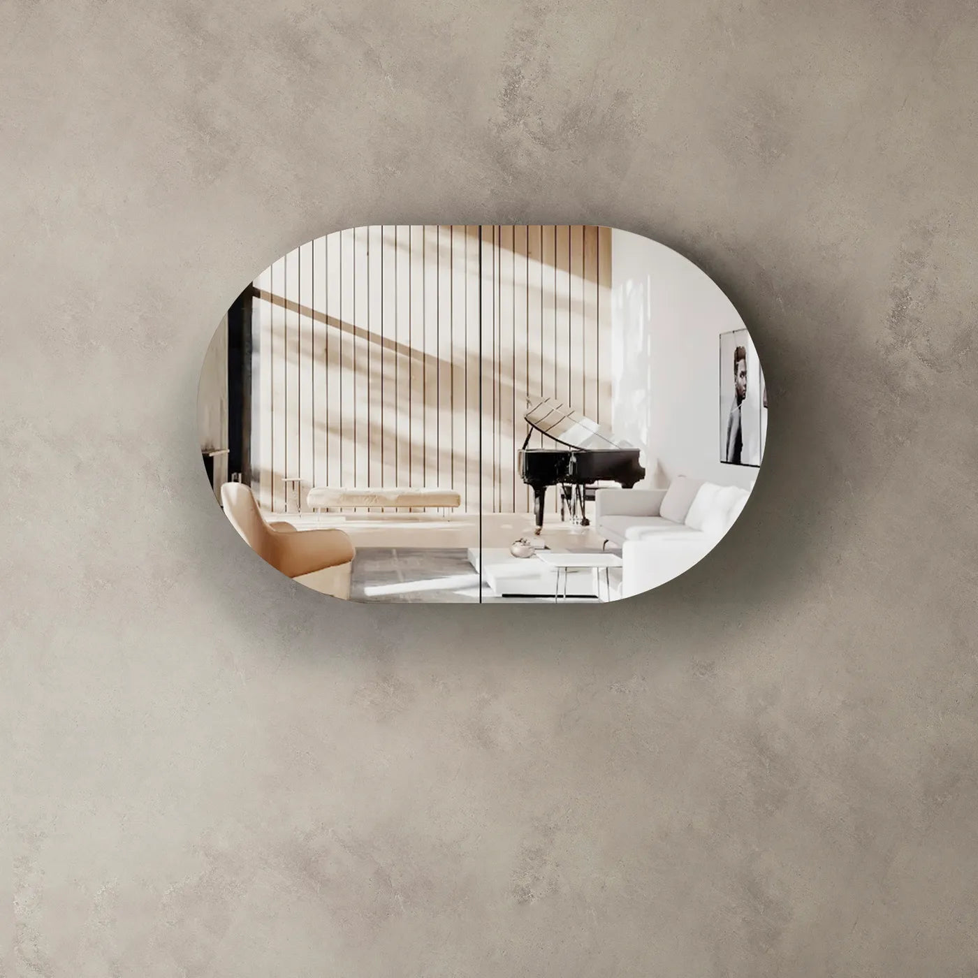 Otti Bondi Designer Shaving Cabinet - BOSV9060