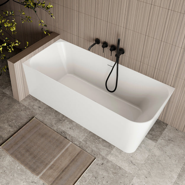 Cassa Design Ashton Corner Bath To Wall Bath BT-AS
