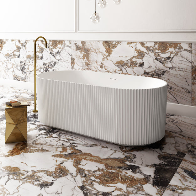 Cassa Design V-Groove Round Bathtub BT-VG