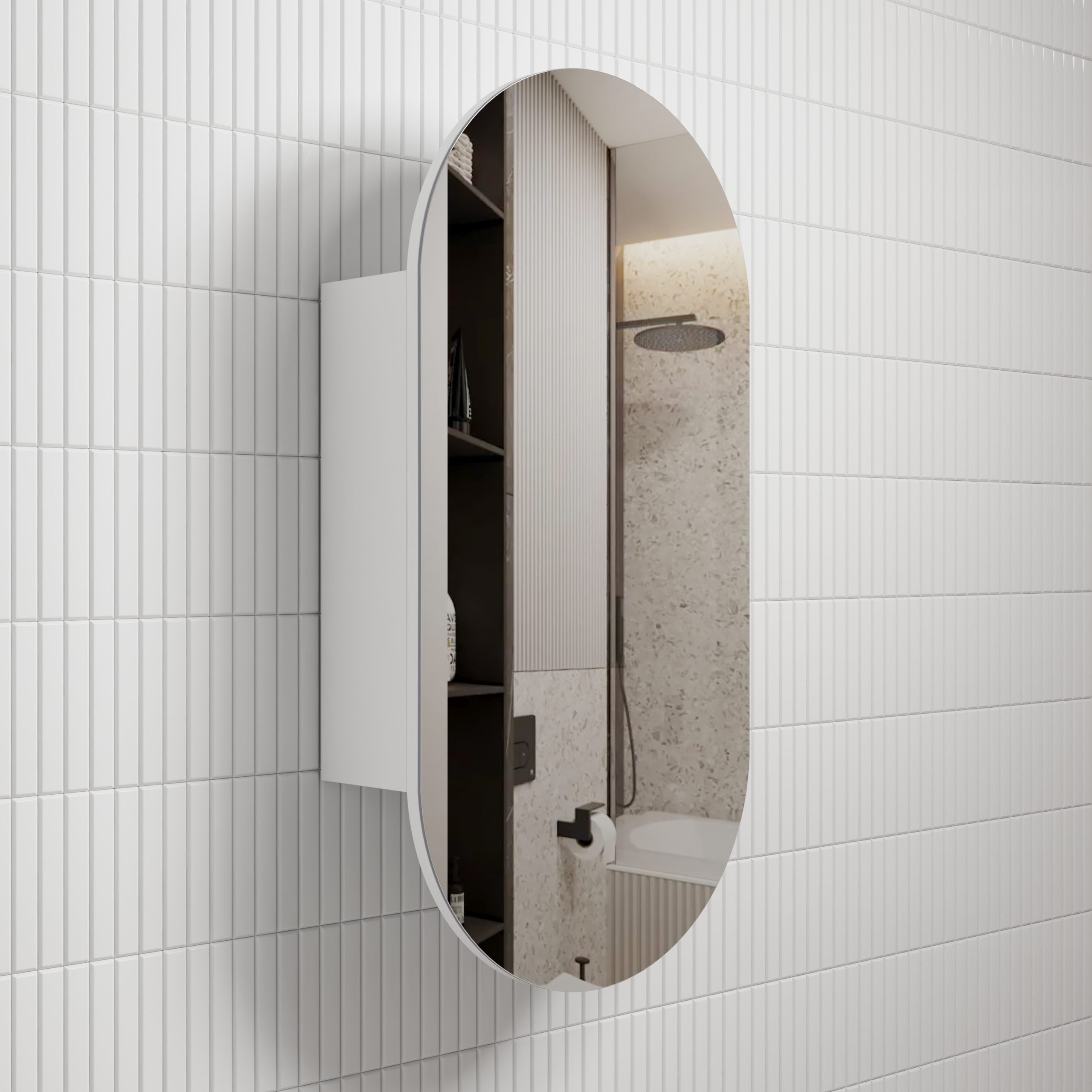 Aulic Beau Monde Shaving Cabinet