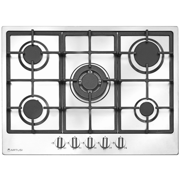 Artusi 70cm Gas Cooktop CAGH75X