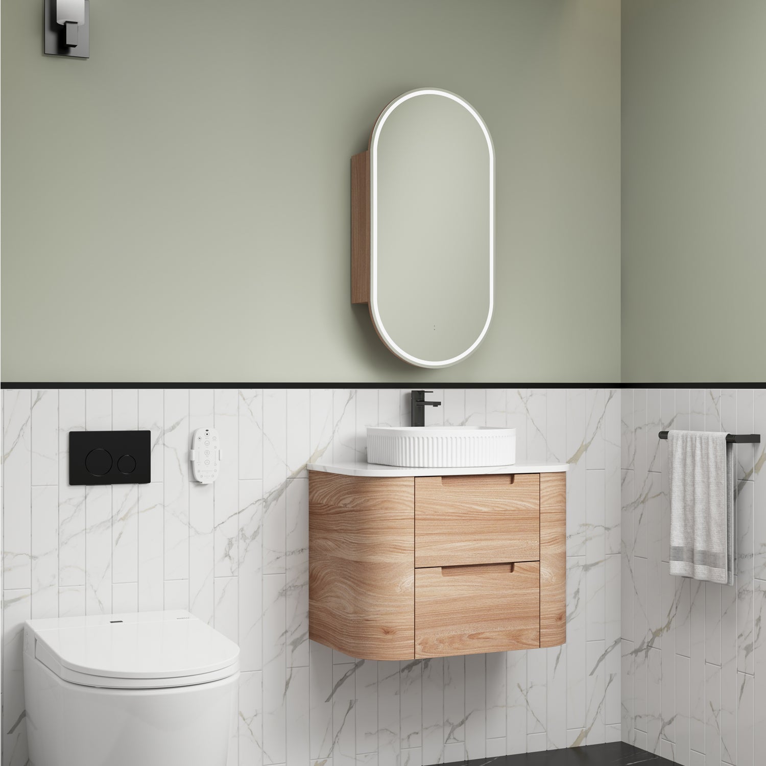 Aulic Briony 750mm Wall Hung