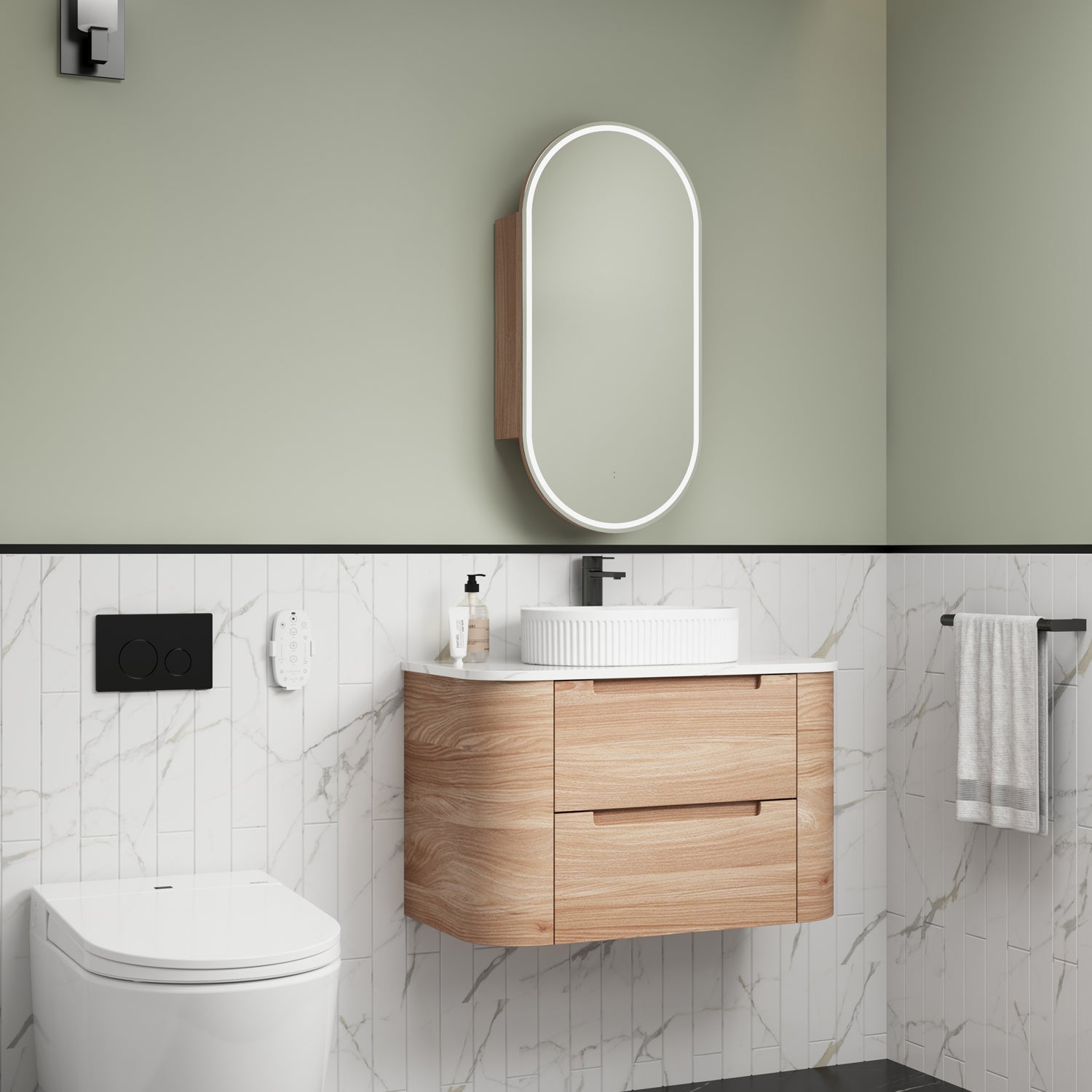 Aulic Briony 900mm Wall Hung