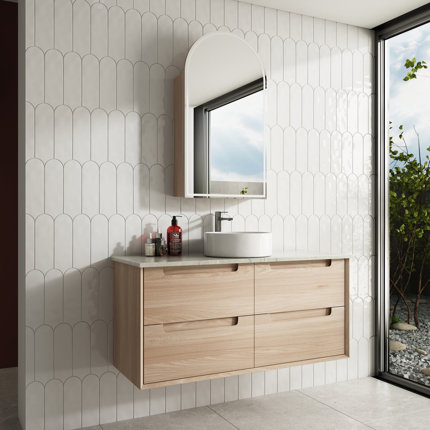 Aulic Ainsley 1200mm Wall Hung Vanity