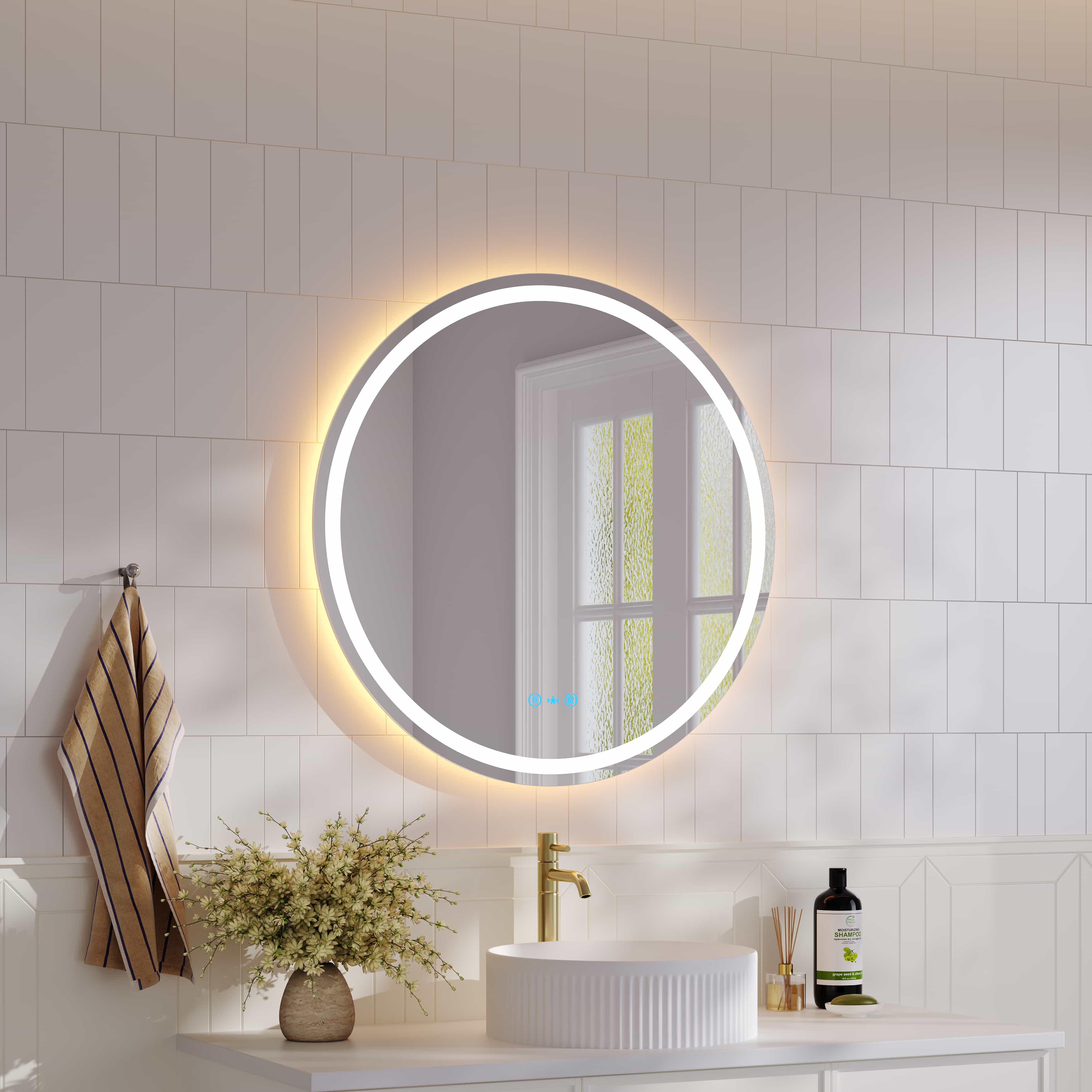 Mercio Freya LED Round Mirror