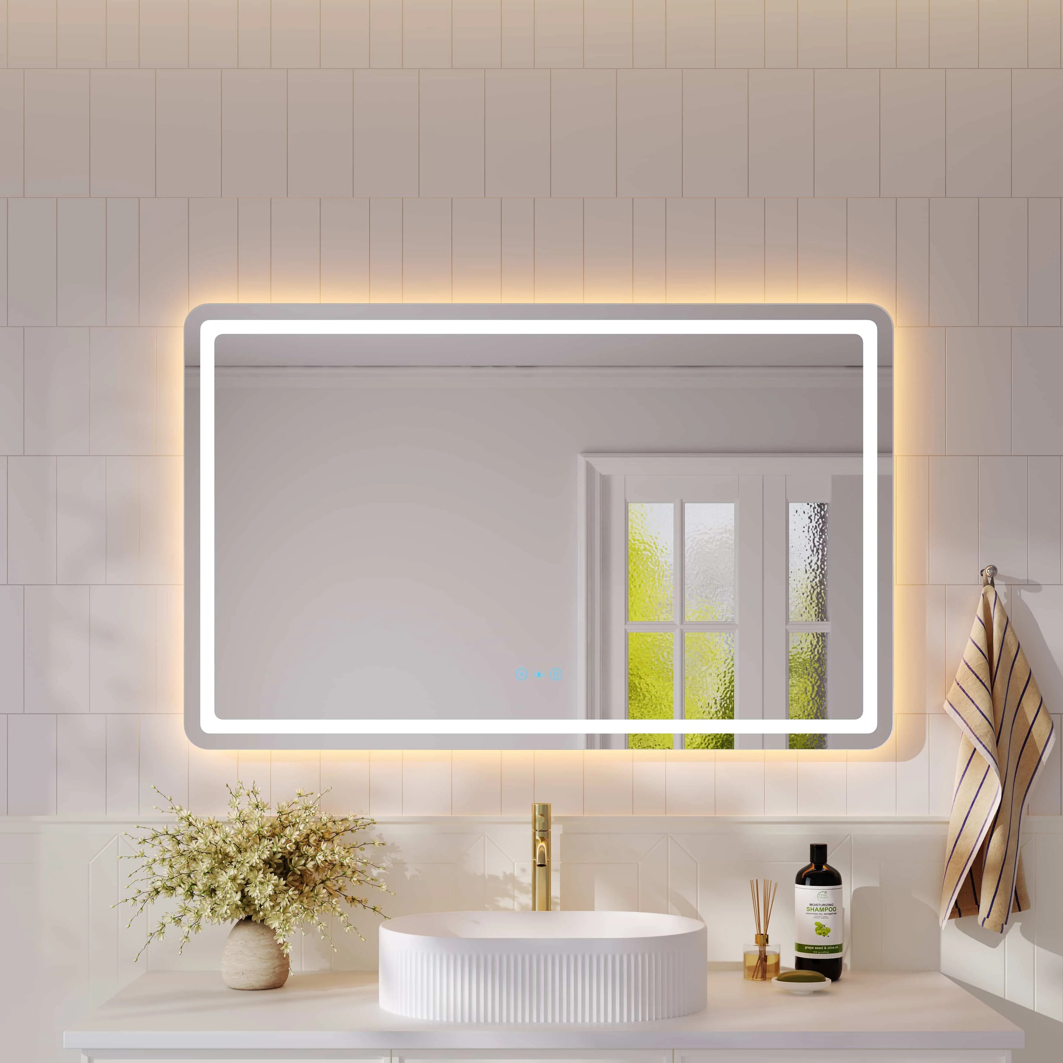 Mercio Freya LED Rectangle Mirror