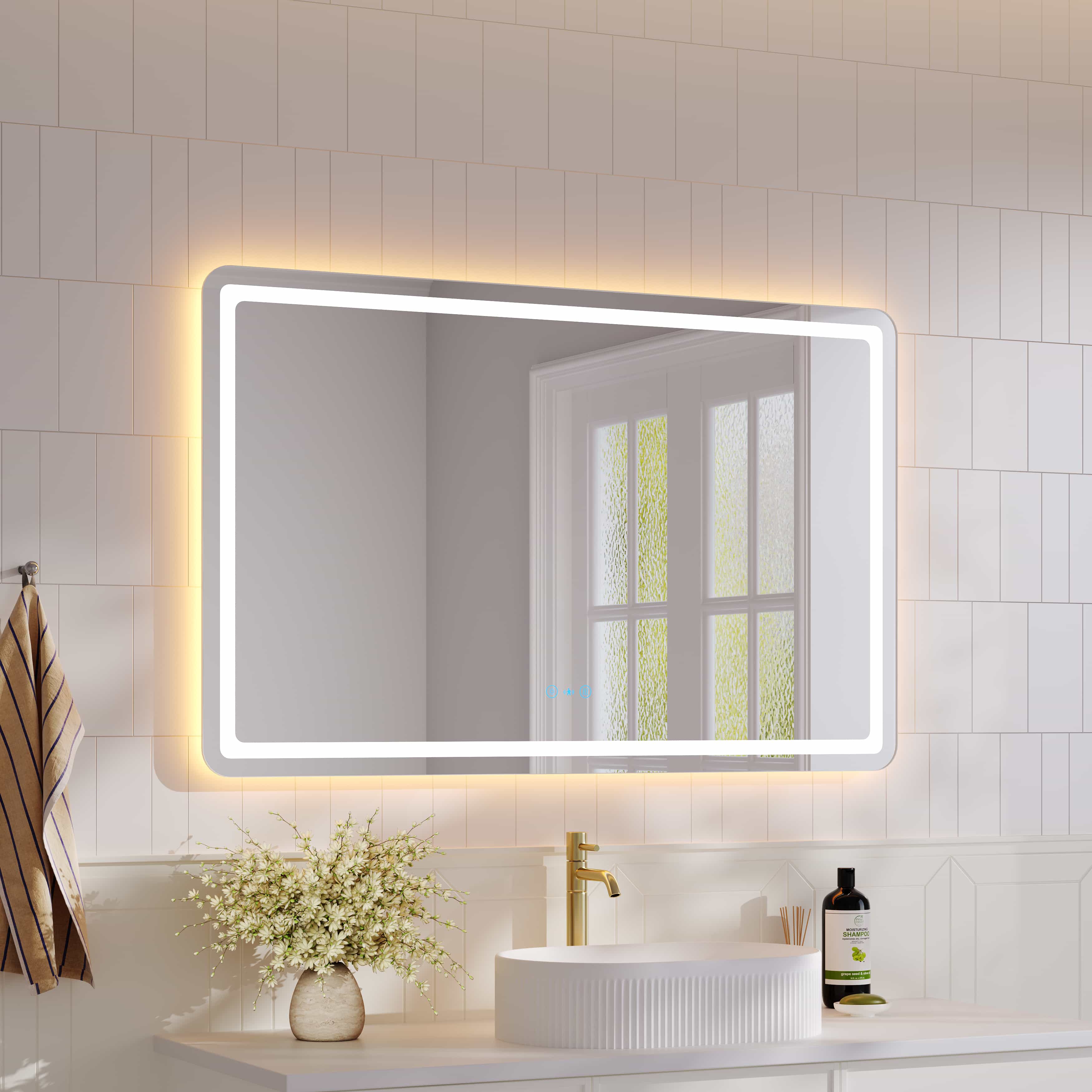 Mercio Freya LED Rectangle Mirror
