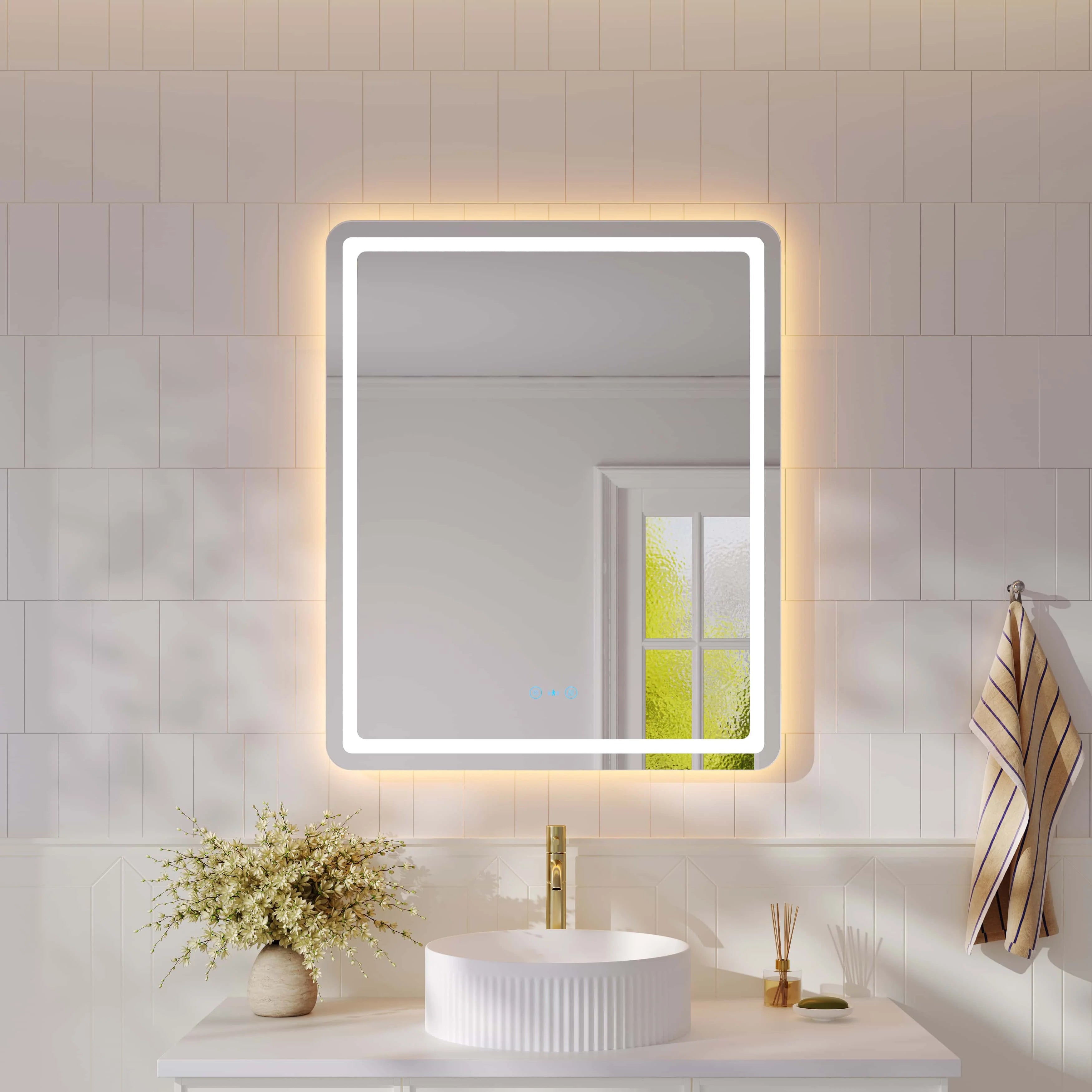 Mercio Freya LED Rectangle Mirror