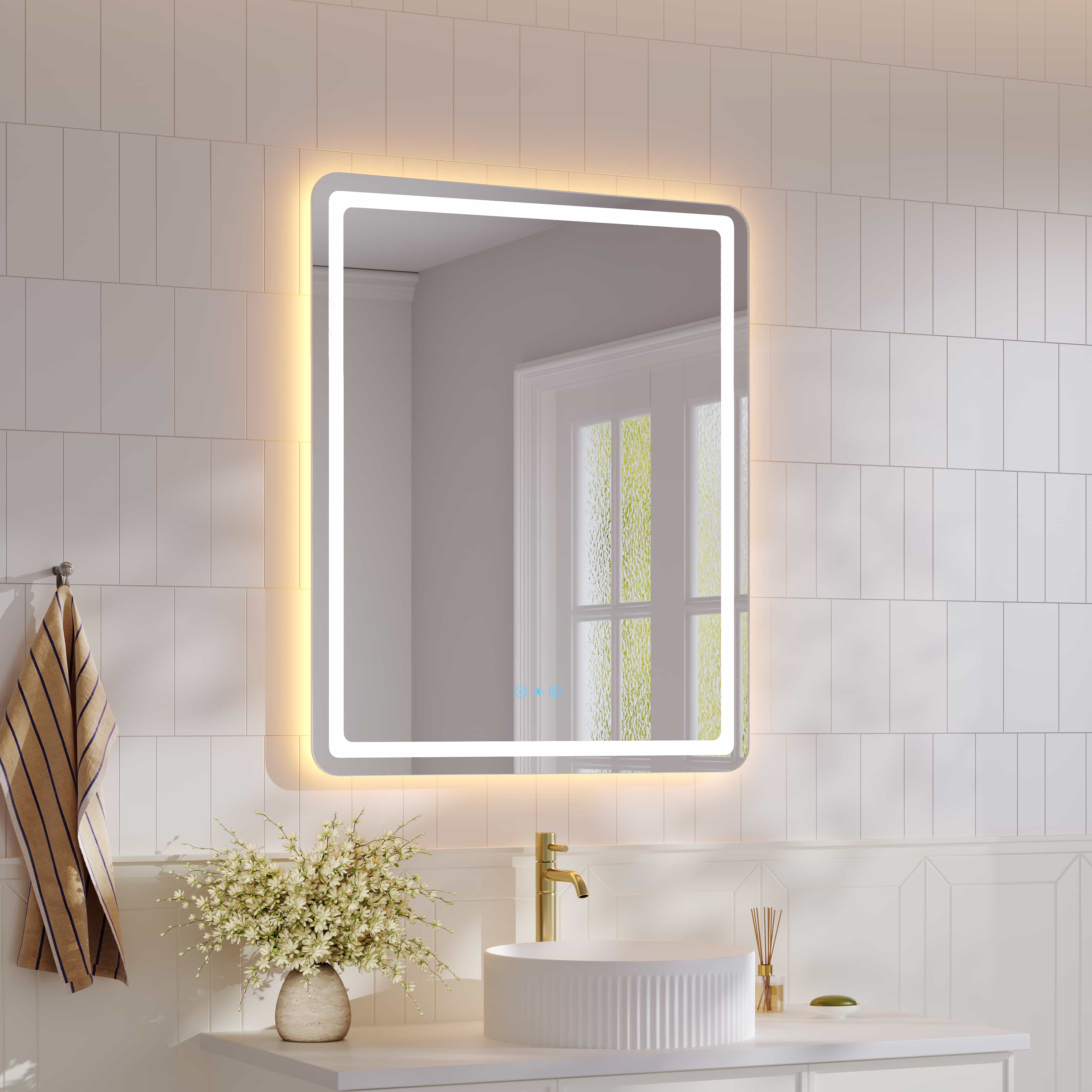 Mercio Freya LED Rectangle Mirror