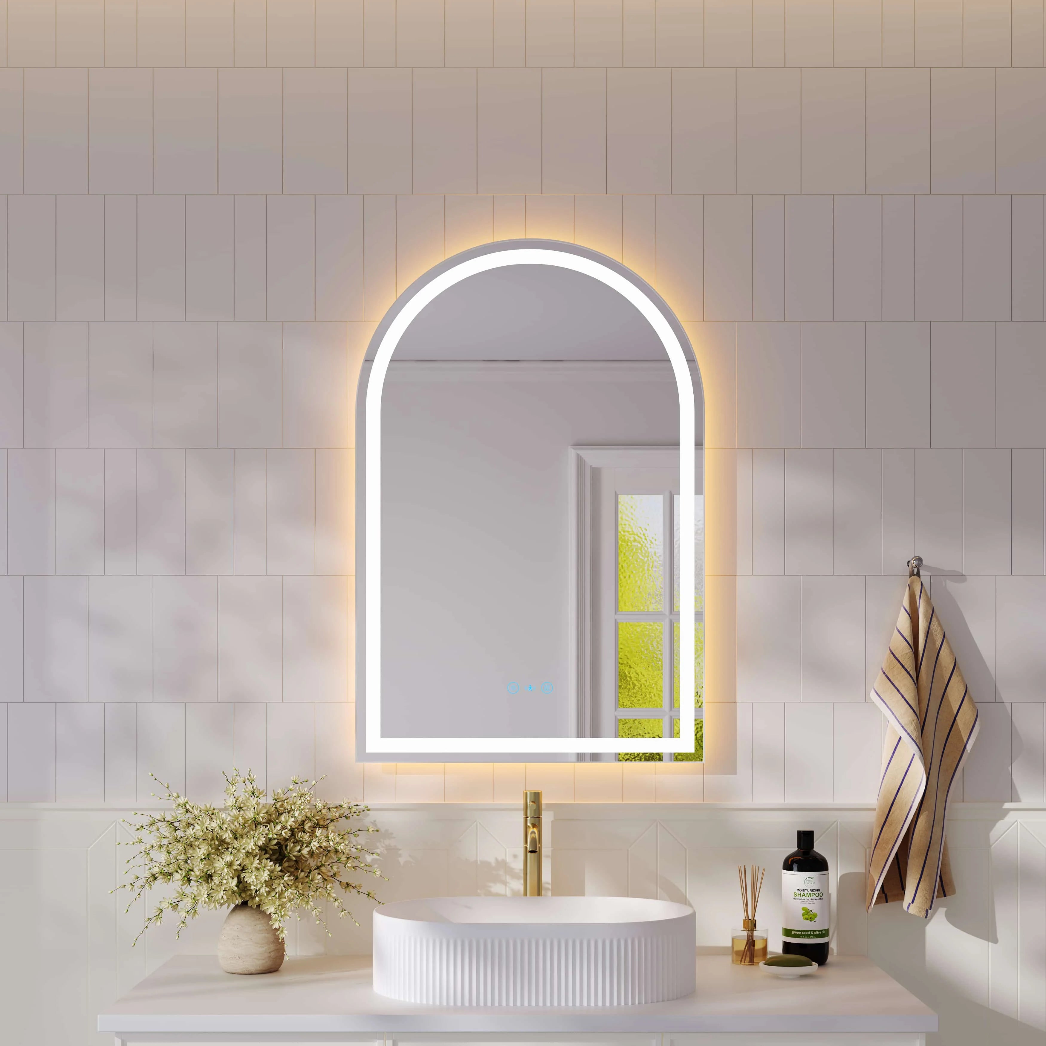 Mercio Freya LED Arch Mirror