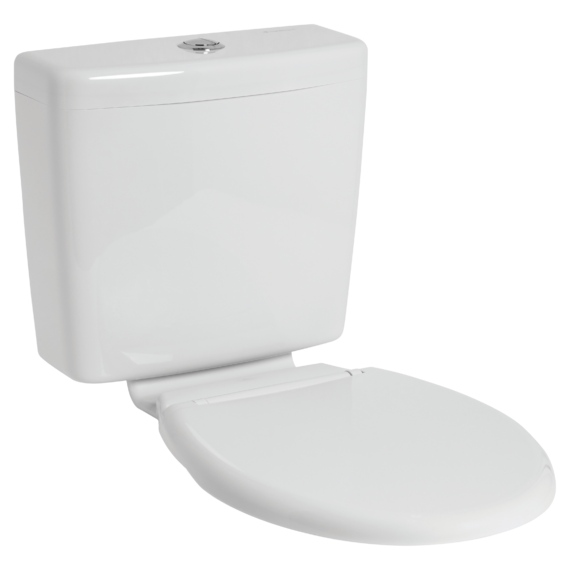 Johnson Suisse Windsor Plastic Cistern with Seat & Link