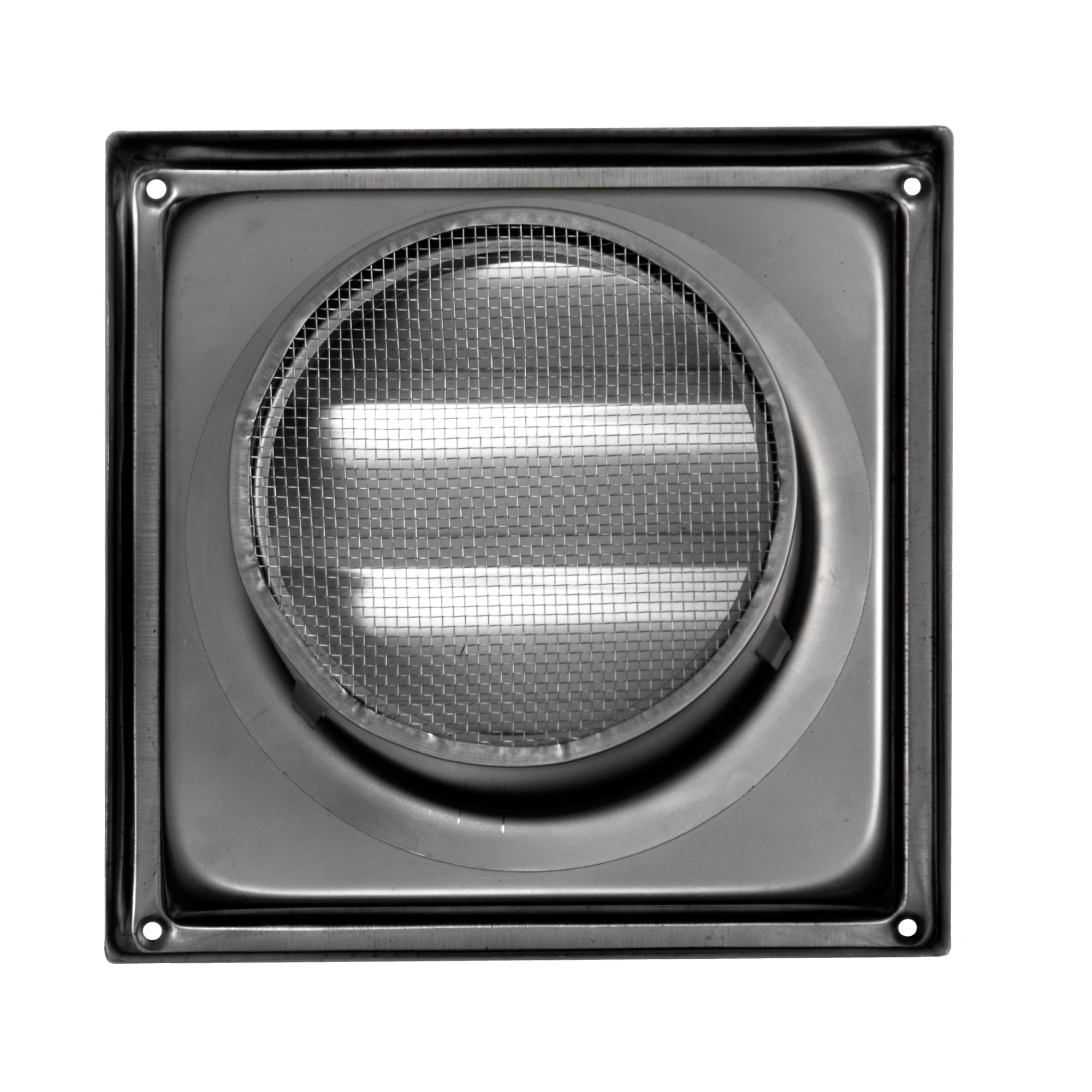 Deflector Gravity Vent - Marine Grade Stainless Steel with Mesh Insert