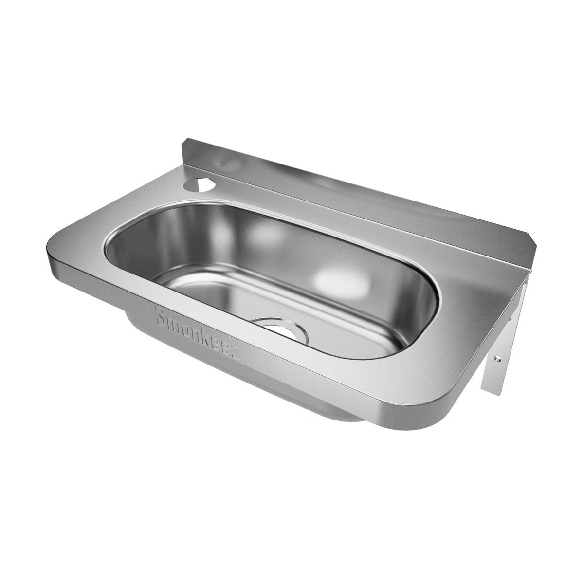 3monkeez Compact Stainless Steel Hand Basin HBC
