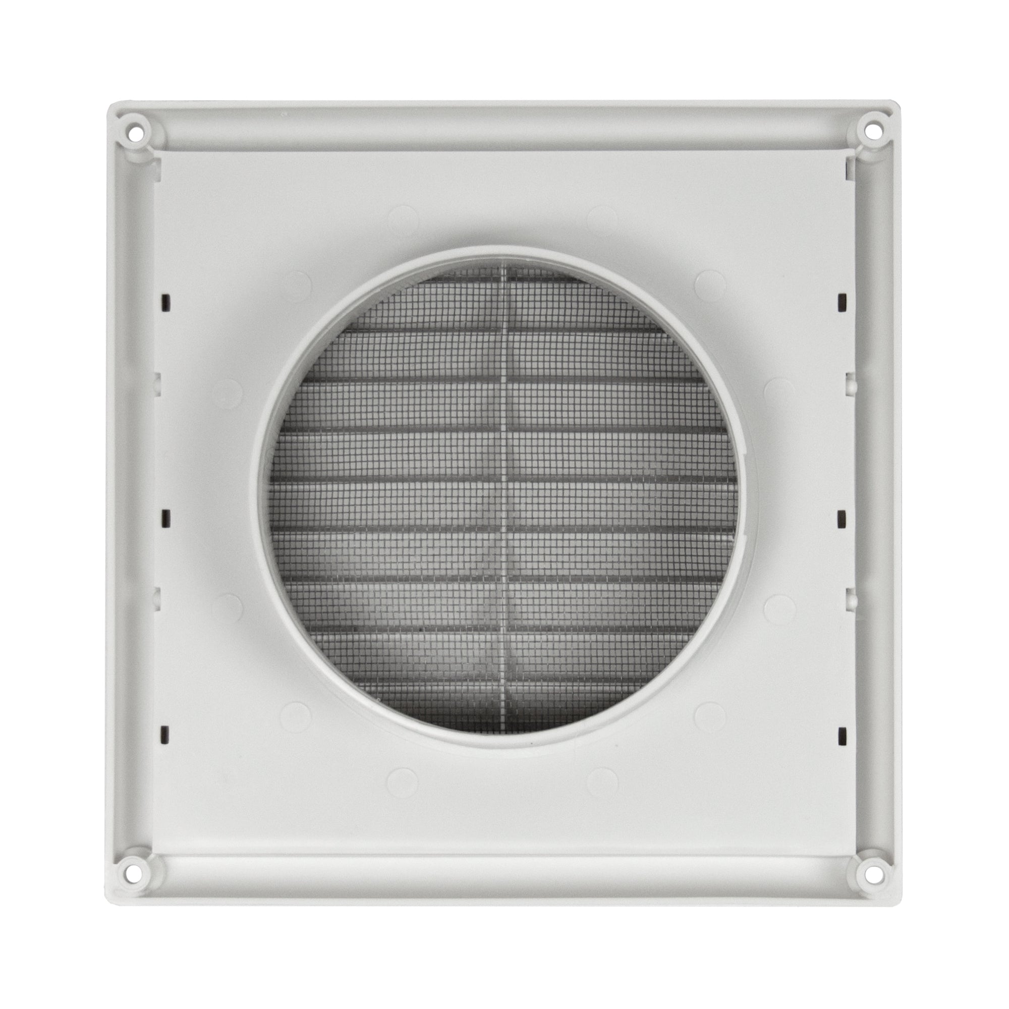 Deflector Fixed Grille Vent with Screen - Plastic