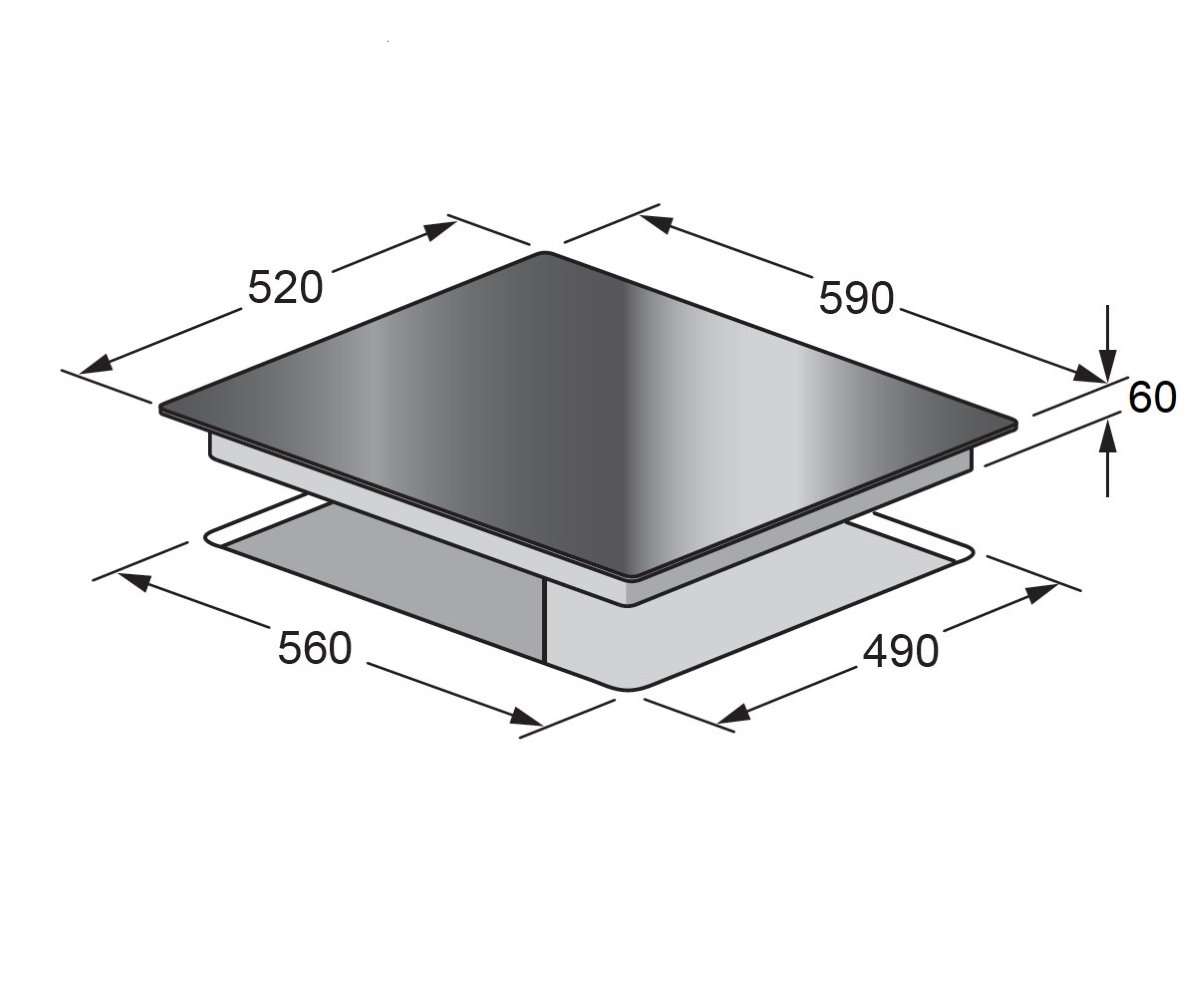 Kleenmaid 60cm Induction Cooktop ICT6020