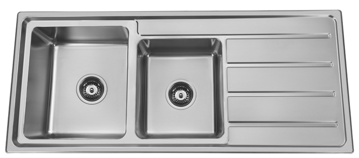 1 3/4 Bowl Sink with Drainer JK116.1