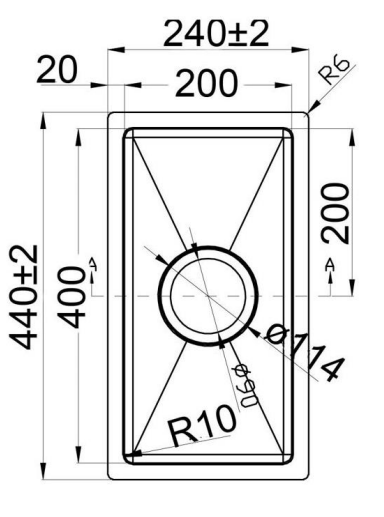 BUK Single Bowl Sink JKR20