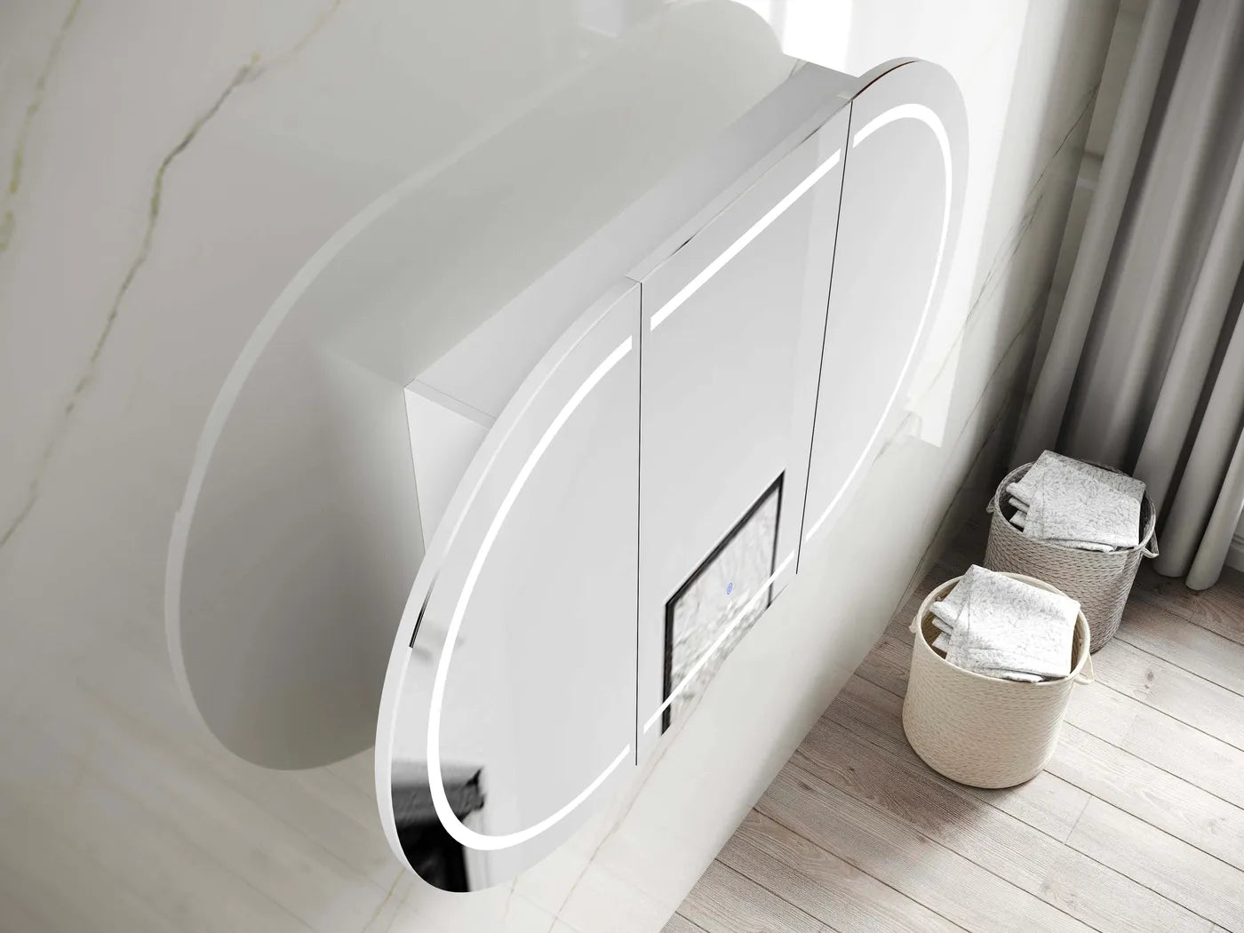 Otti LED Bondi Shaving Cabinet - Premium Edition LED-BOSV1275