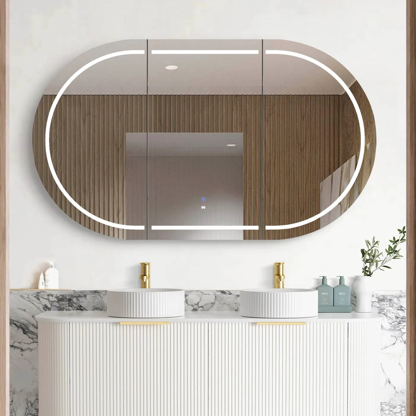 Otti LED Bondi Shaving Cabinet - Premium Edition LED-BOSV1590