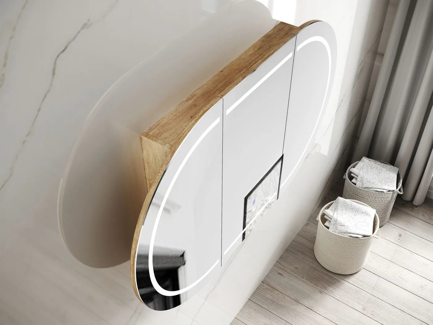 Otti LED Bondi Shaving Cabinet - Premium Edition LED-BOSV1890