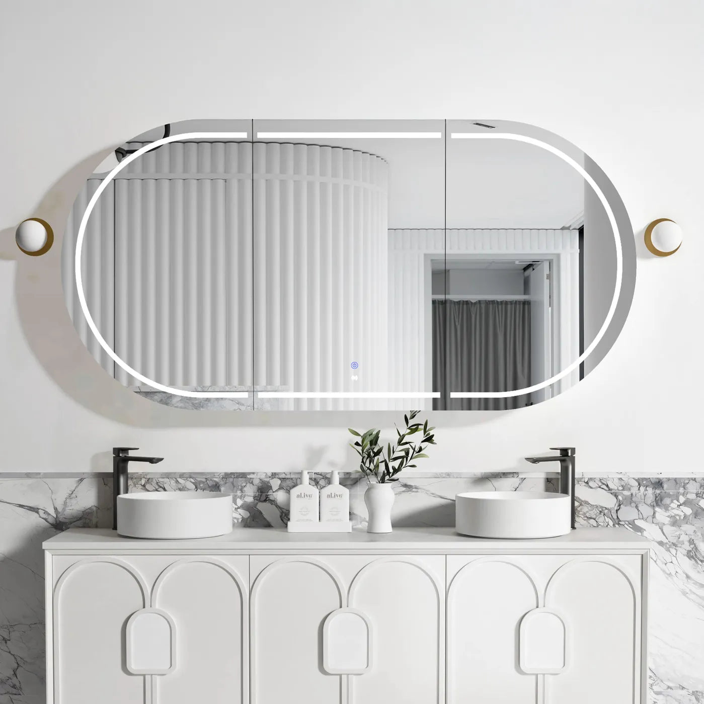 Otti LED Bondi Shaving Cabinet - Premium Edition LED-BOSV1890