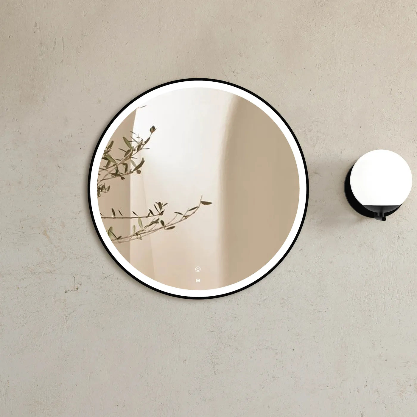 Otti Bondi LED Round Frame Mirror LED-R800
