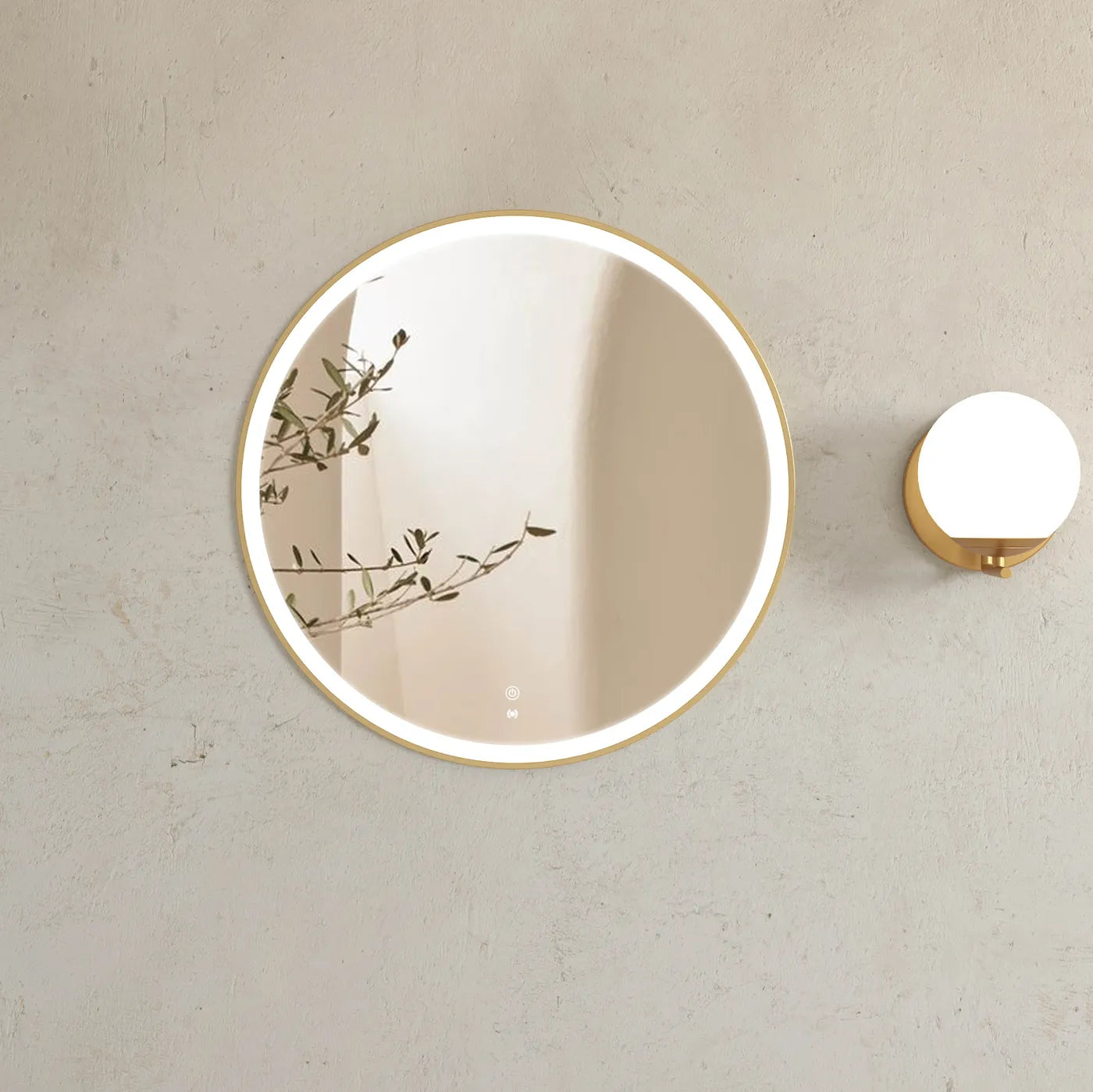 Otti Bondi LED Round Frame Mirror LED-R800