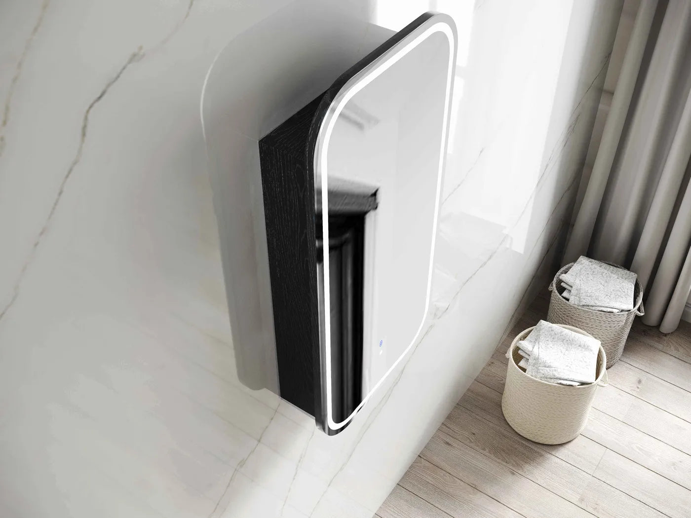Otti LED Newport Shaving Cabinet - Premium Edition LED-SSQ9045-VP