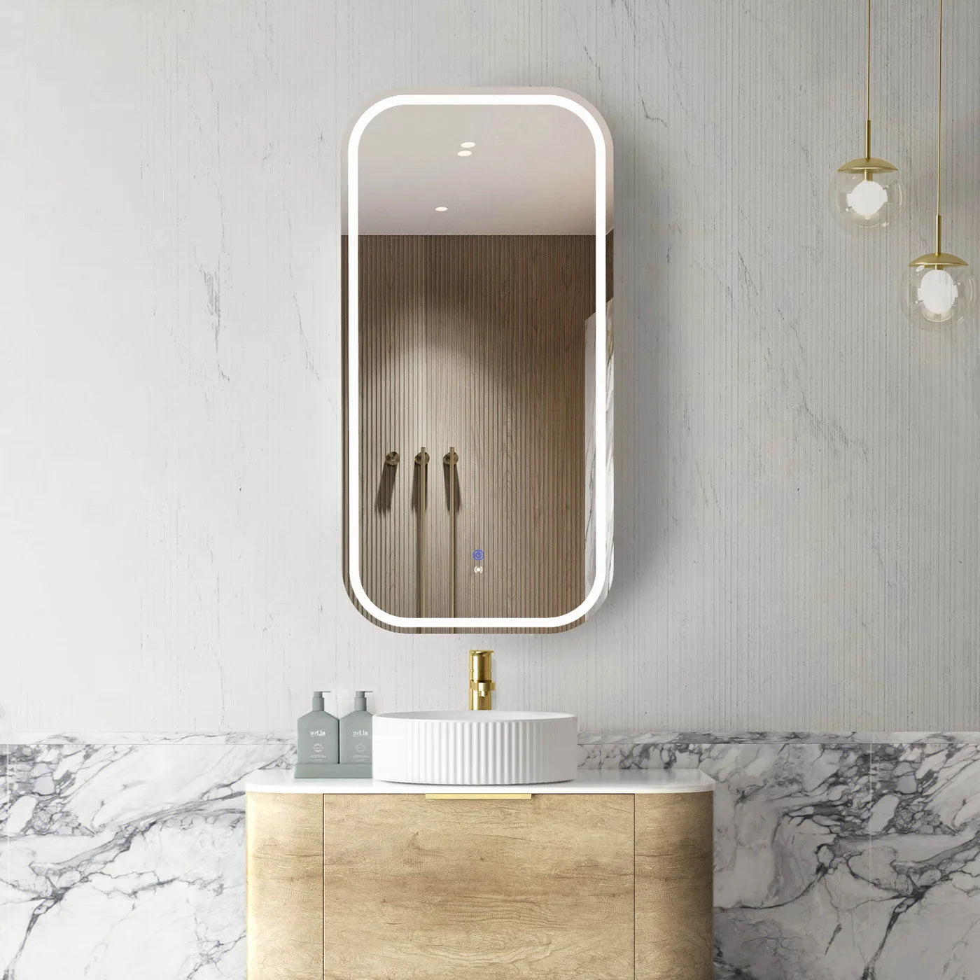 Otti LED Newport Shaving Cabinet - Premium Edition LED-SSQ9045-VP