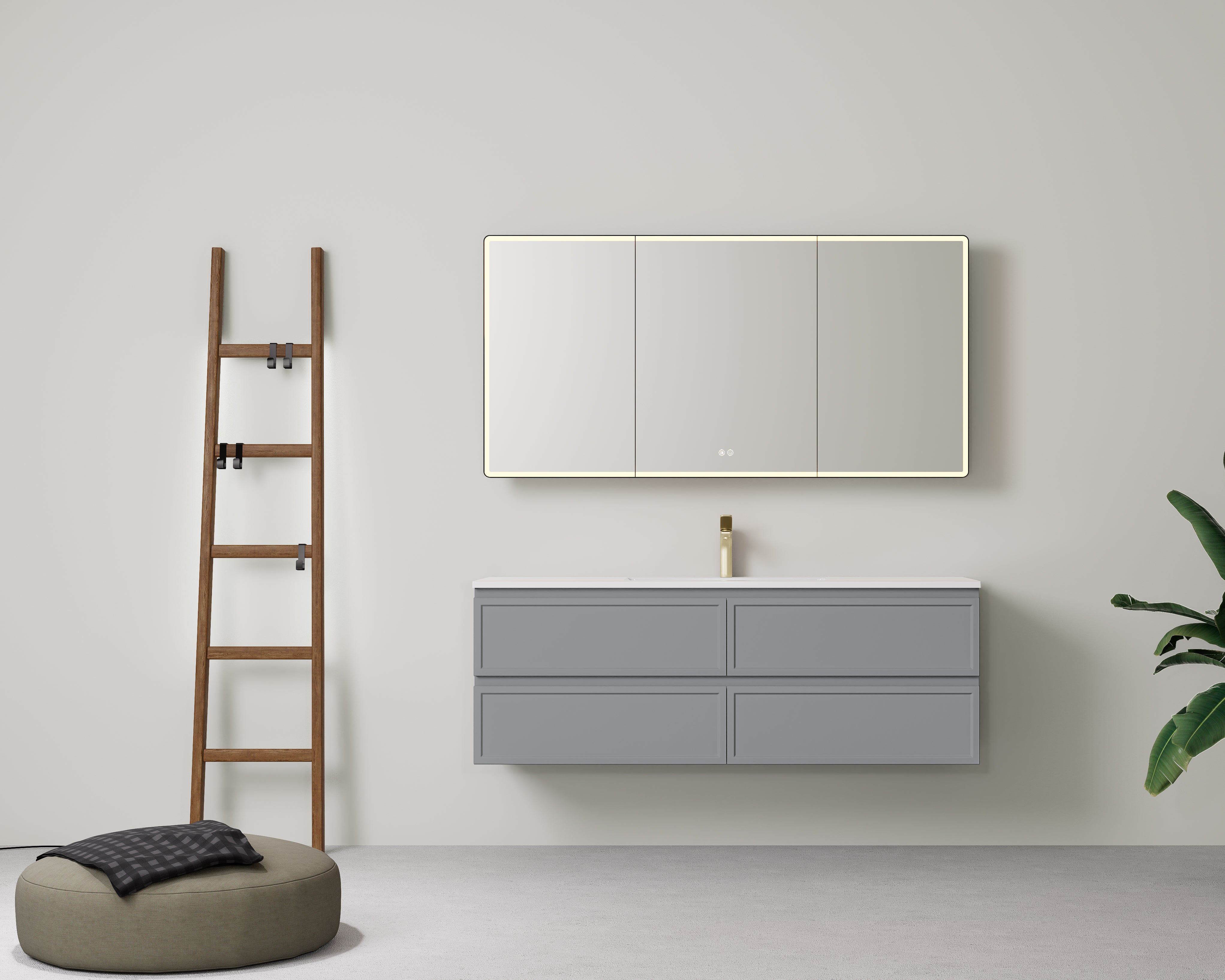 Lukka Hamilton Prime 1500mm Wall Hung Vanity Cabinet