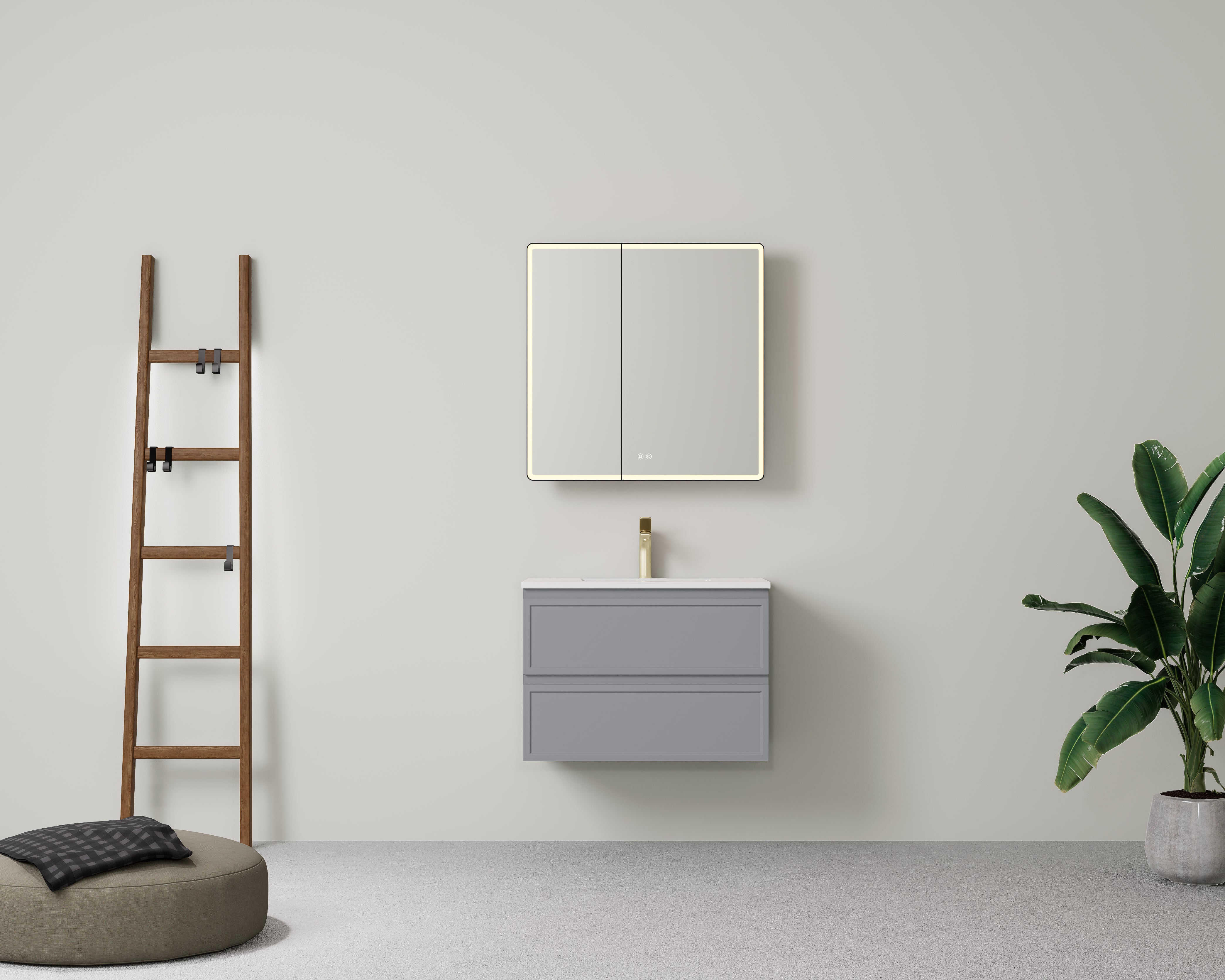 Lukka Hamilton Prime 750mm Wall Hung Vanity Cabinet