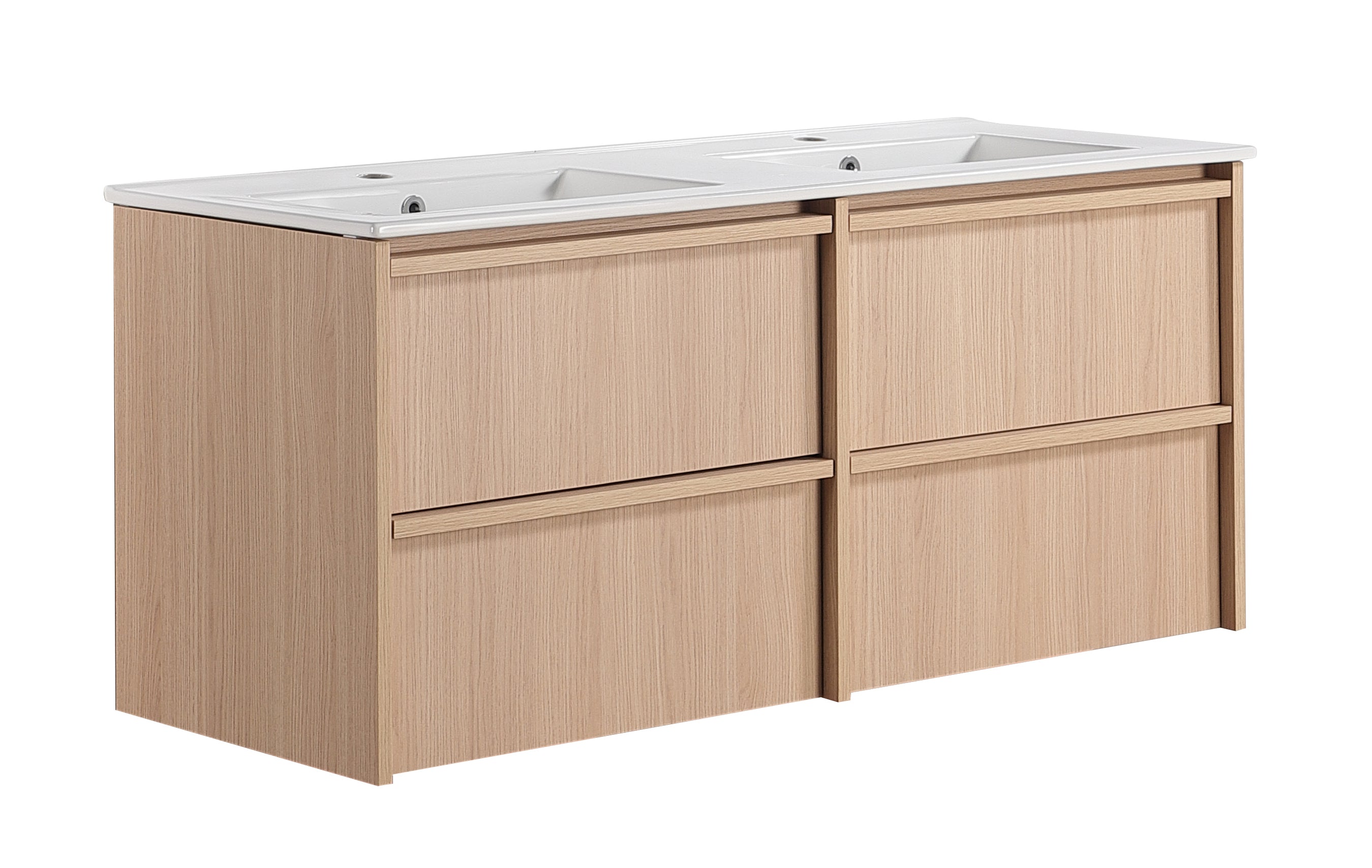 Lukka Ridgewood Modern All-Drawer 1200mm Wall Hung Vanity Cabinet
