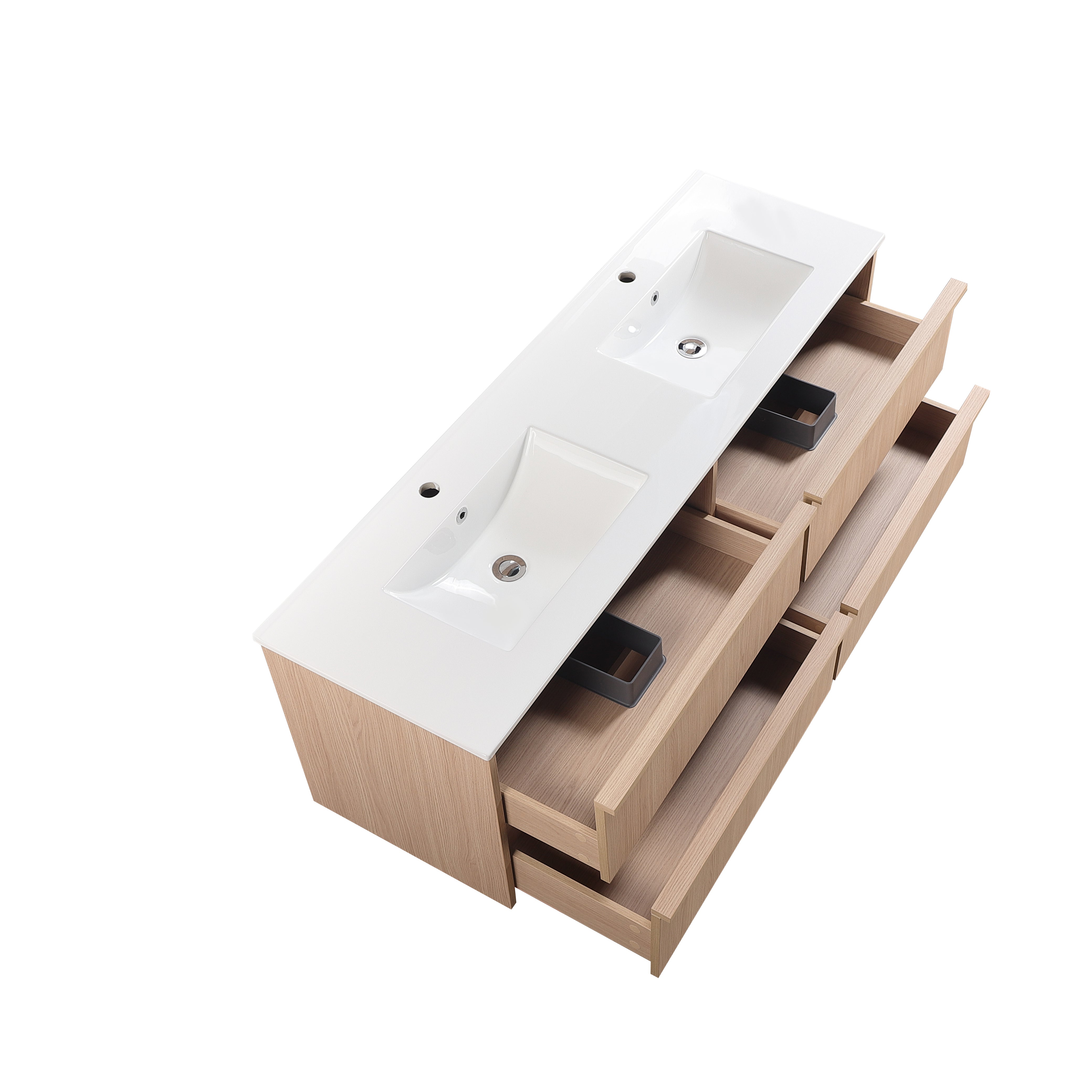 Lukka Ridgewood Modern All-Drawer 1500mm Wall Hung Vanity Cabinet