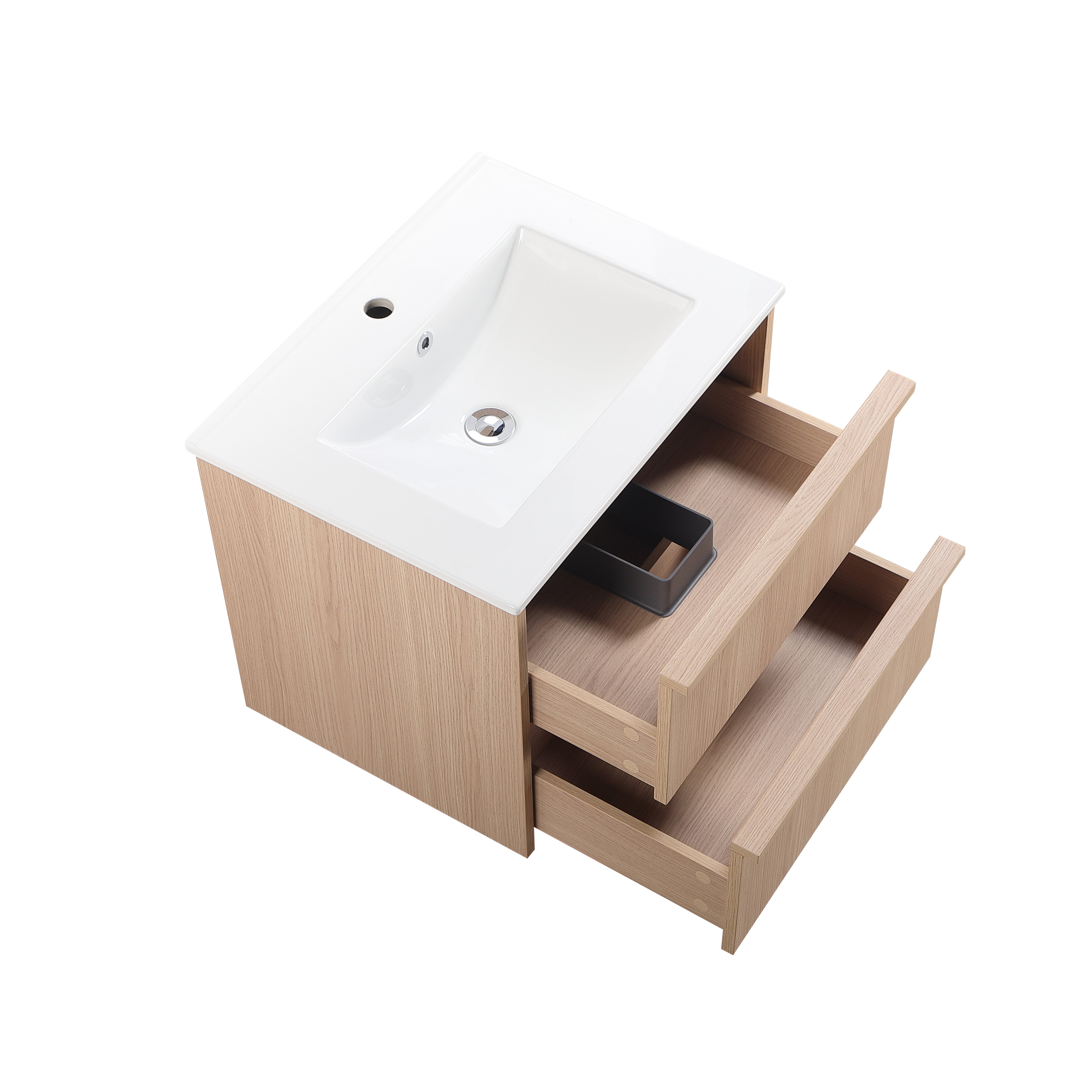 Lukka Ridgewood Modern All-Drawer 600mm Wall Hung Vanity Cabinet