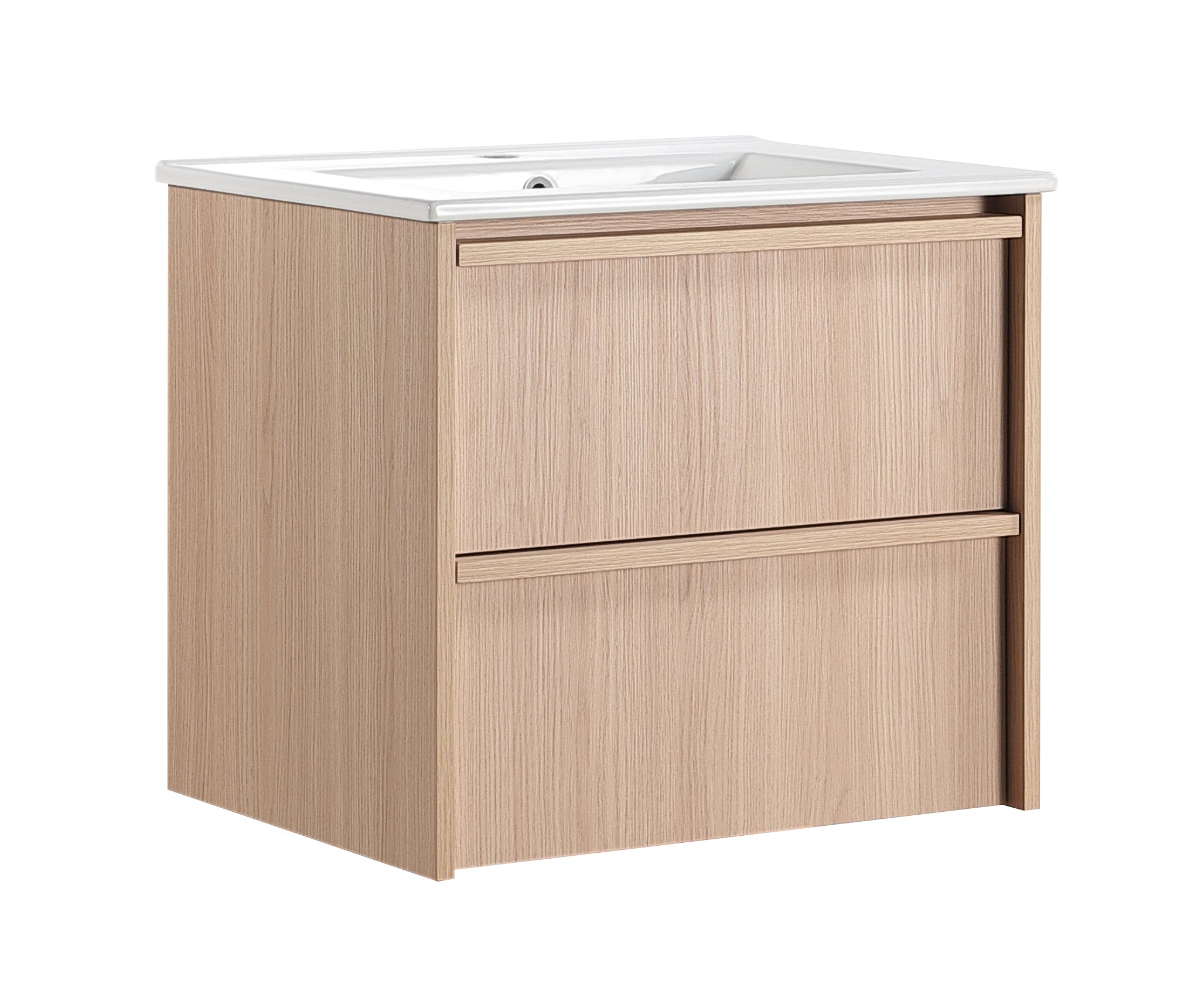 Lukka Ridgewood Modern All-Drawer 600mm Wall Hung Vanity Cabinet
